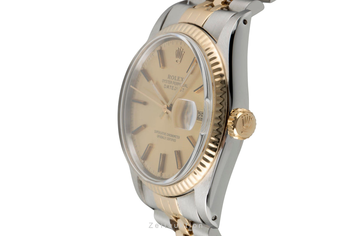 Rolex Datejust steel / gold automatic men's watch 16013 Vintage  [2604734]