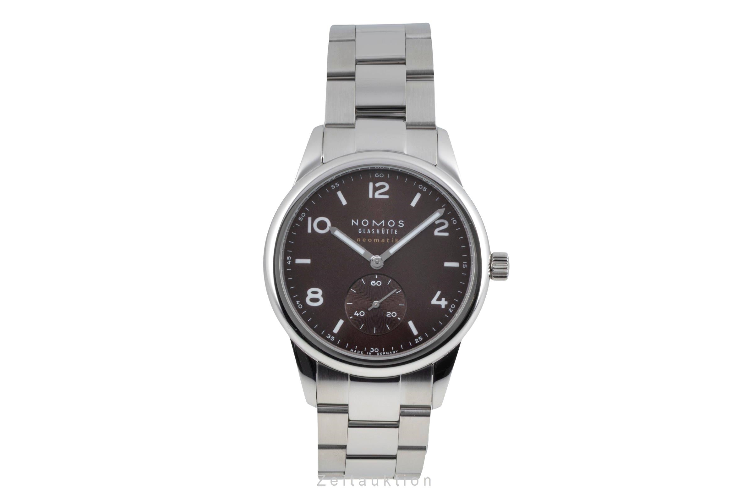 Nomos Club steel automatic men's watch 759 LP: 3000EUR  [2604735]