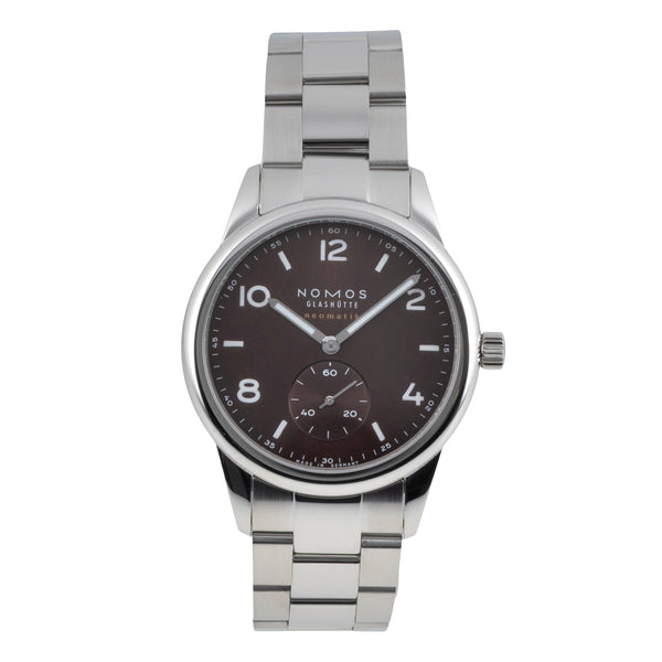 Nomos Club steel automatic men's watch 759 LP: 3000EUR  [2604735]