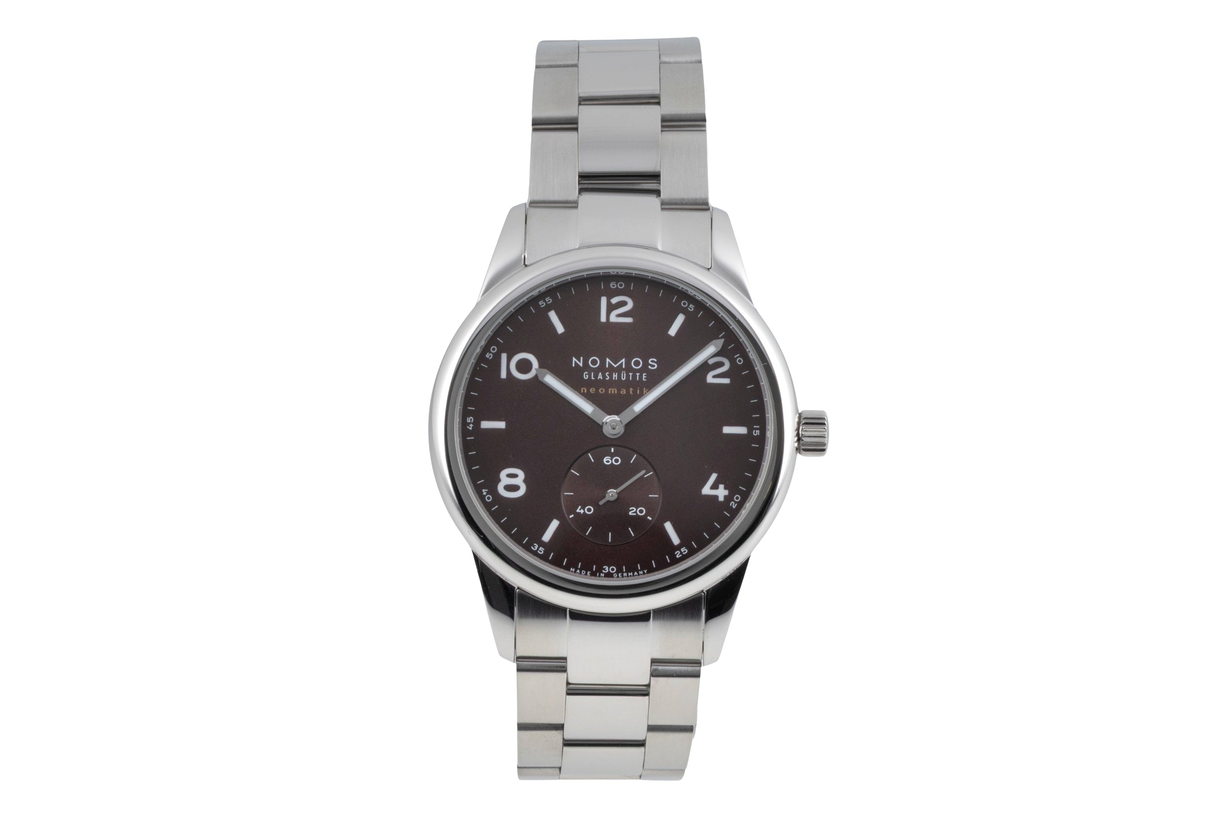 Nomos Club acciaio automatismo orologio da uomo 759 LP: 3000EUR  [2604735]