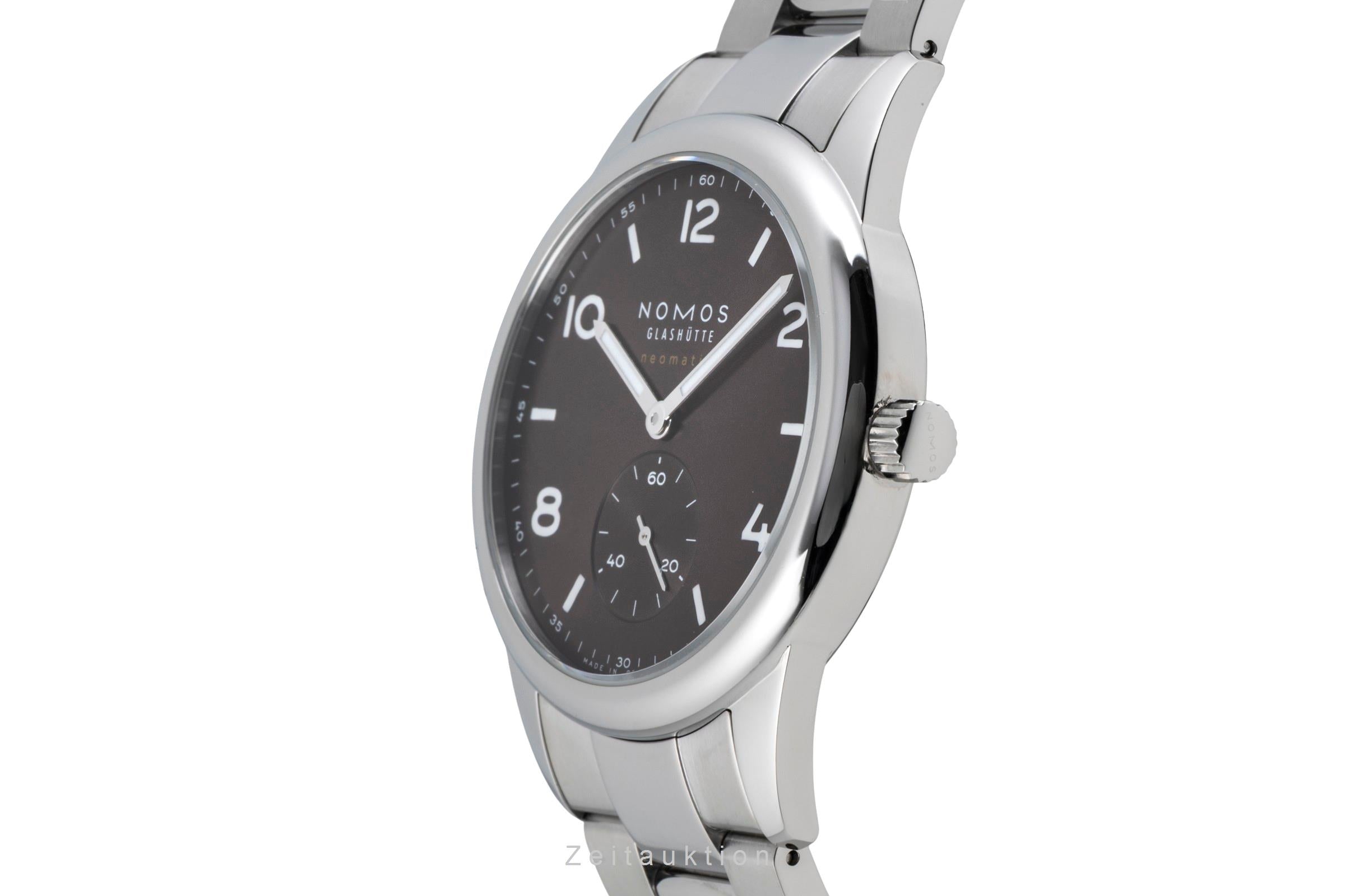 Nomos Club steel automatic men's watch 759 LP: 3000EUR  [2604735]
