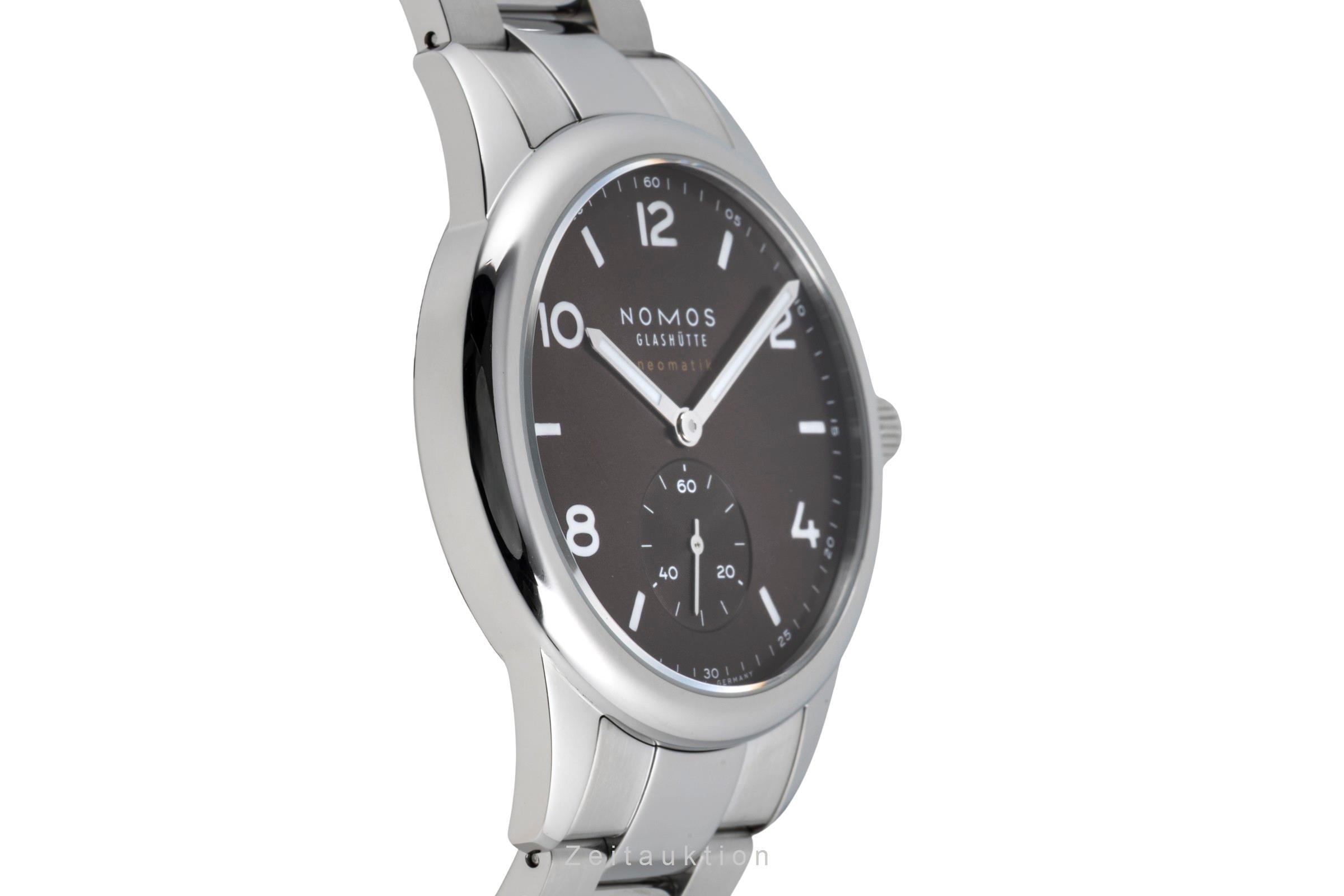 Nomos Club steel automatic men's watch 759 LP: 3000EUR  [2604735]