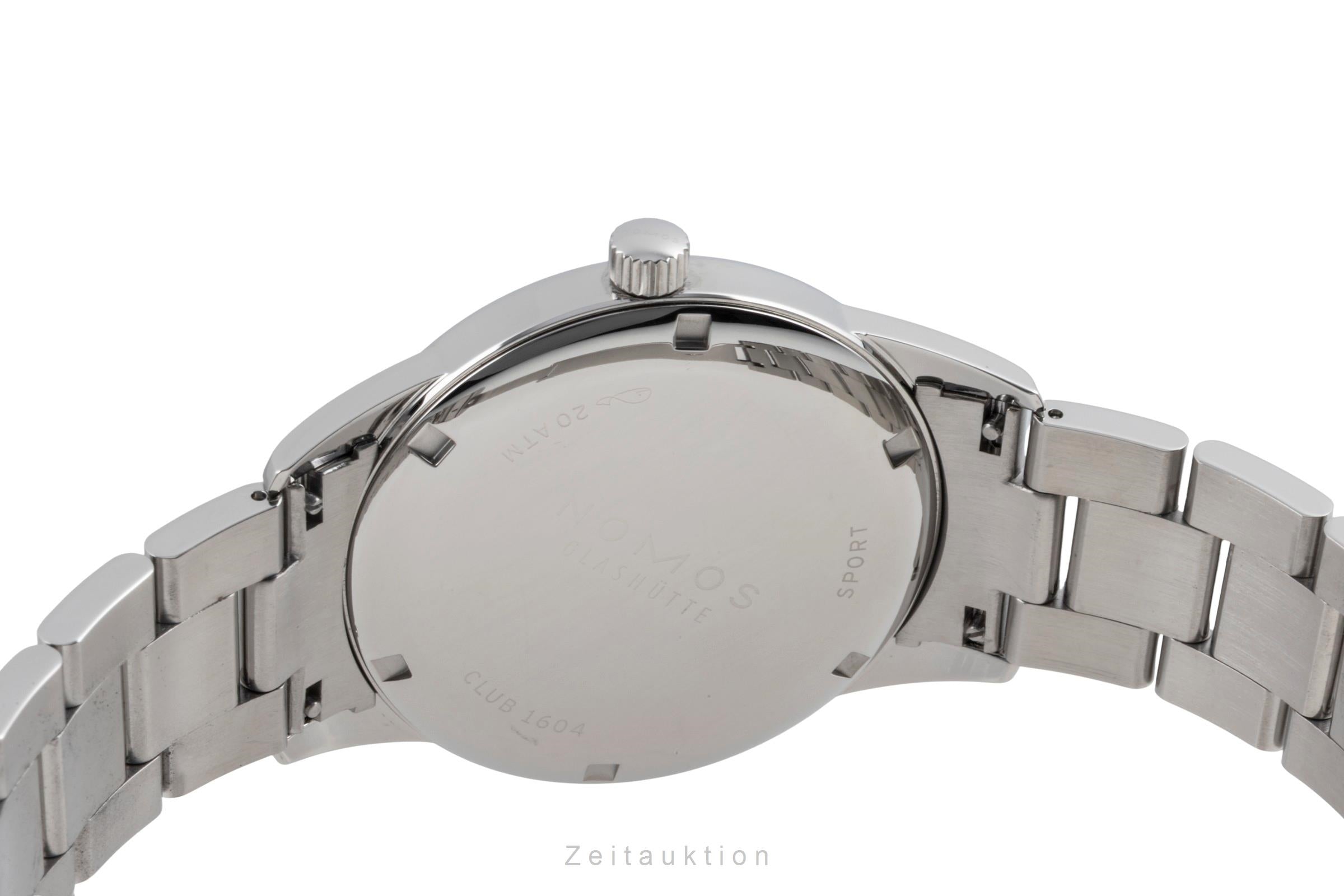 Nomos Club steel automatic men's watch 759 LP: 3000EUR  [2604735]