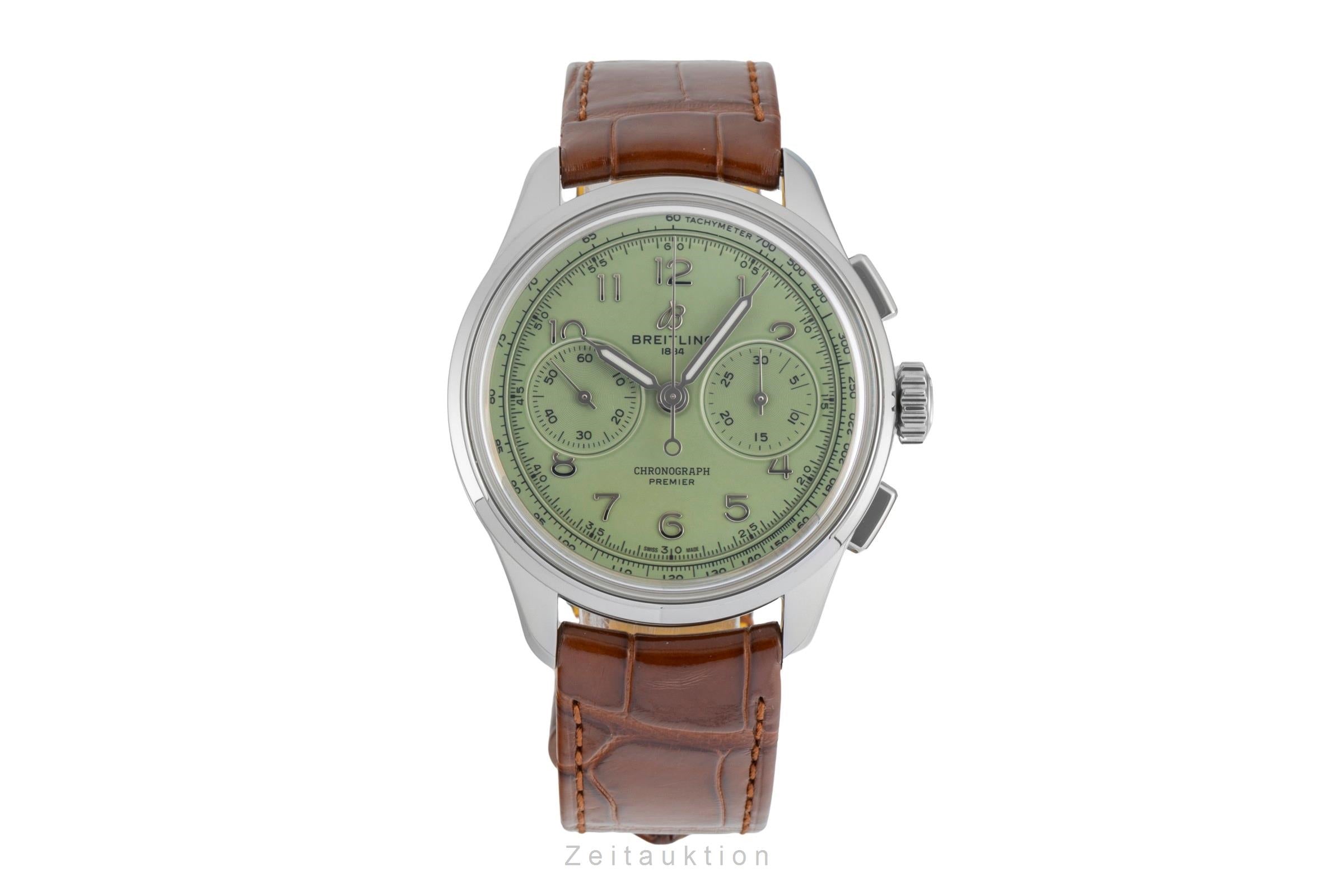 Breitling Premier chronographe acier à remontage manuel montre pour hommes AB0930D31L1P1 LP: 9300EUR  [2604741]