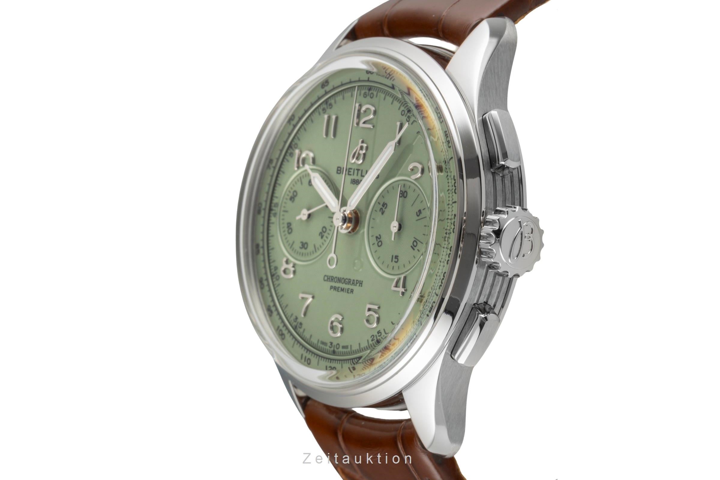 Breitling Premier chronographe acier à remontage manuel montre pour hommes AB0930D31L1P1 LP: 9300EUR  [2604741]