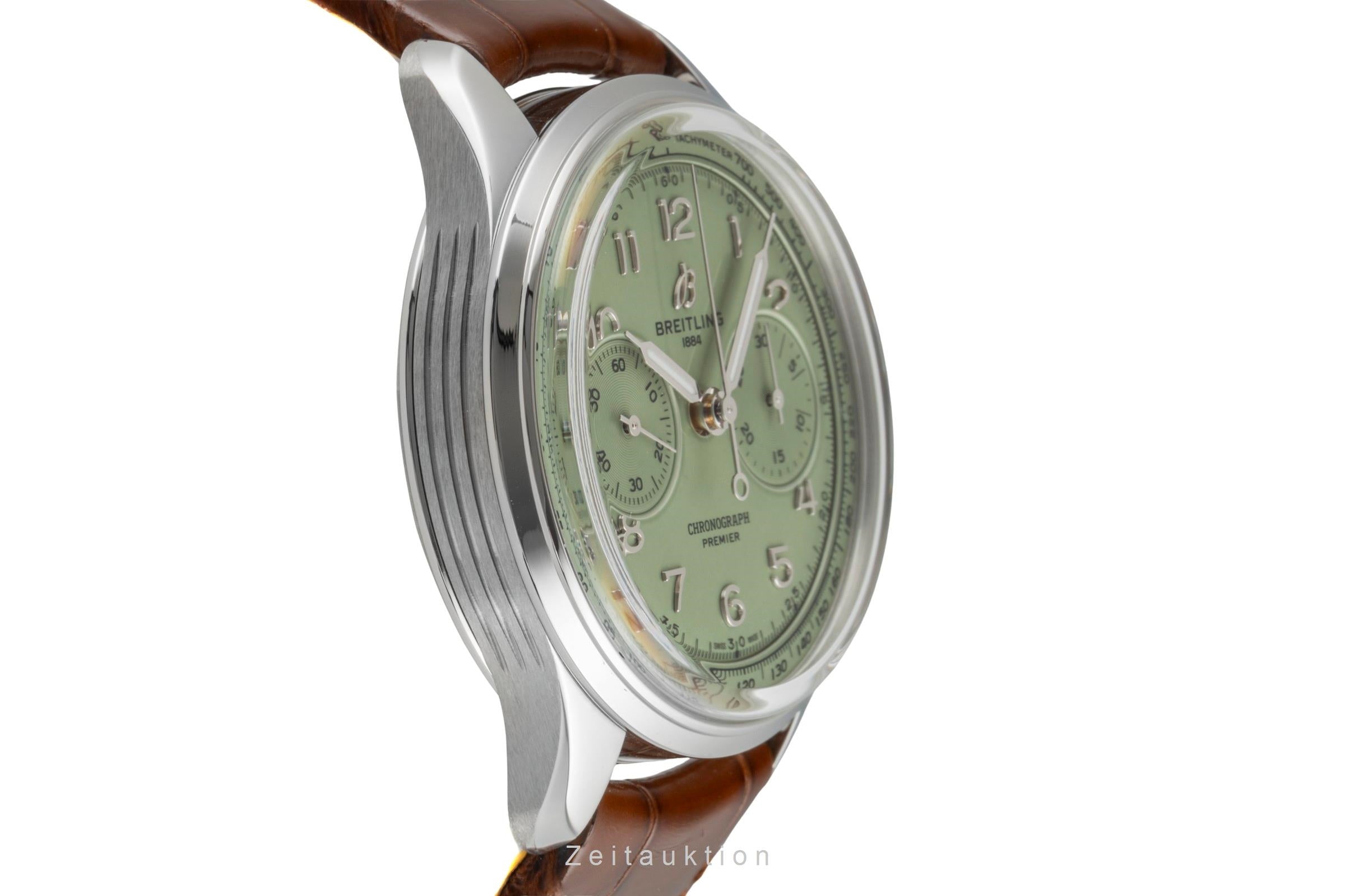 Breitling Premier chronographe acier à remontage manuel montre pour hommes AB0930D31L1P1 LP: 9300EUR  [2604741]