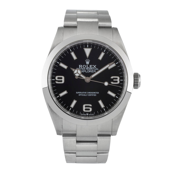 Rolex Explorer steel automatic men's watch 224270  [2604742]