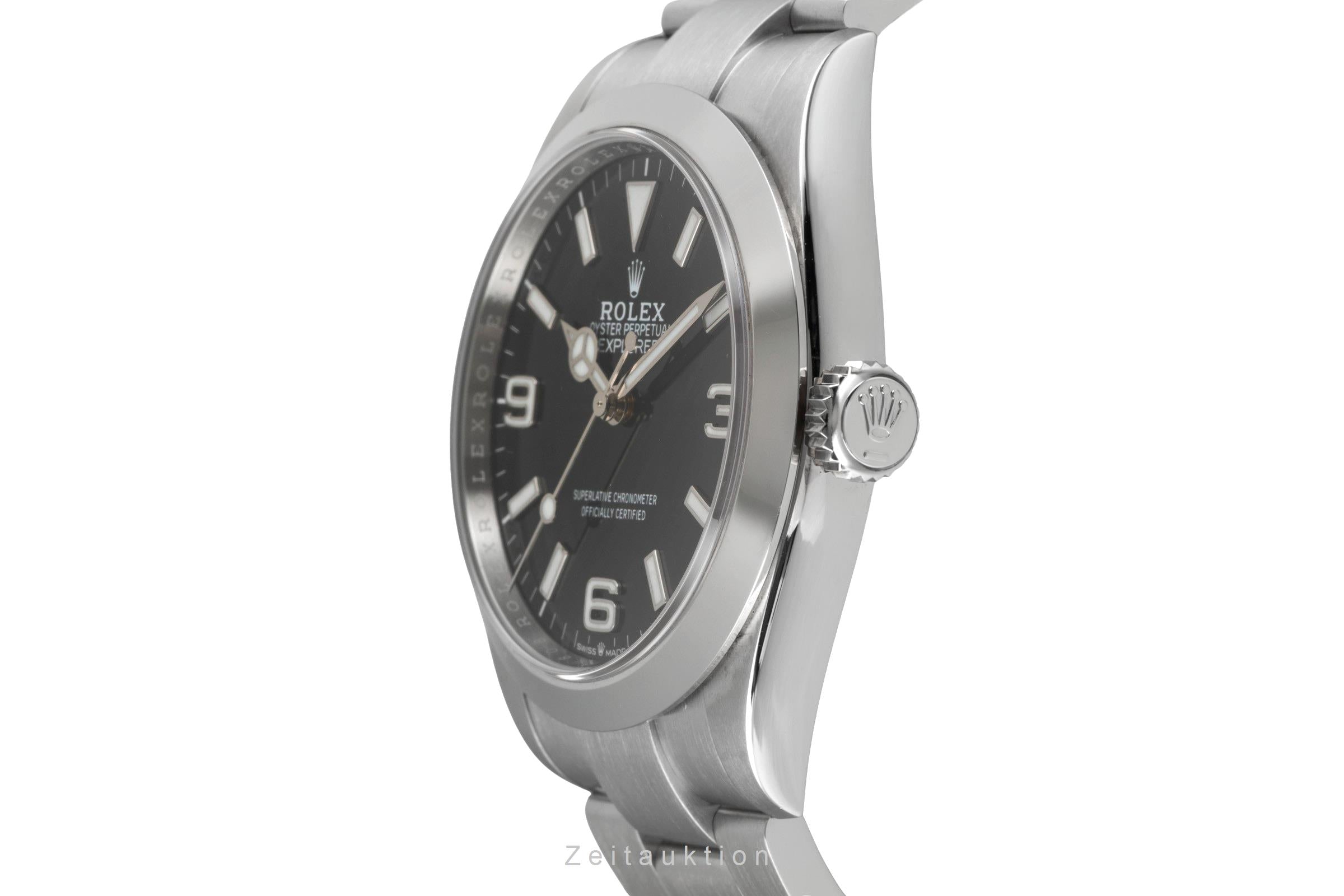 Rolex Explorer steel automatic men's watch 224270  [2604742]