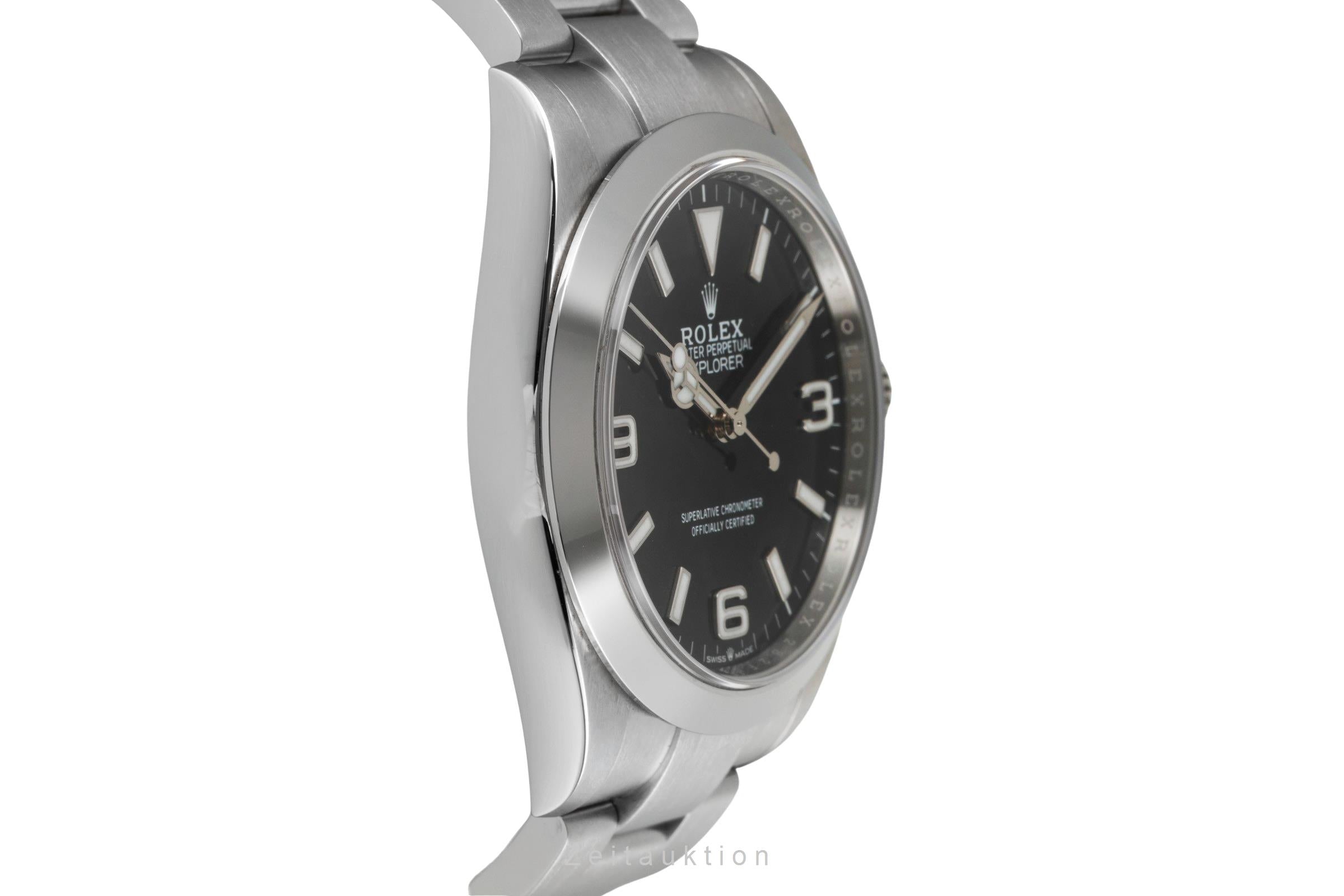 Rolex Explorer steel automatic men's watch 224270  [2604742]