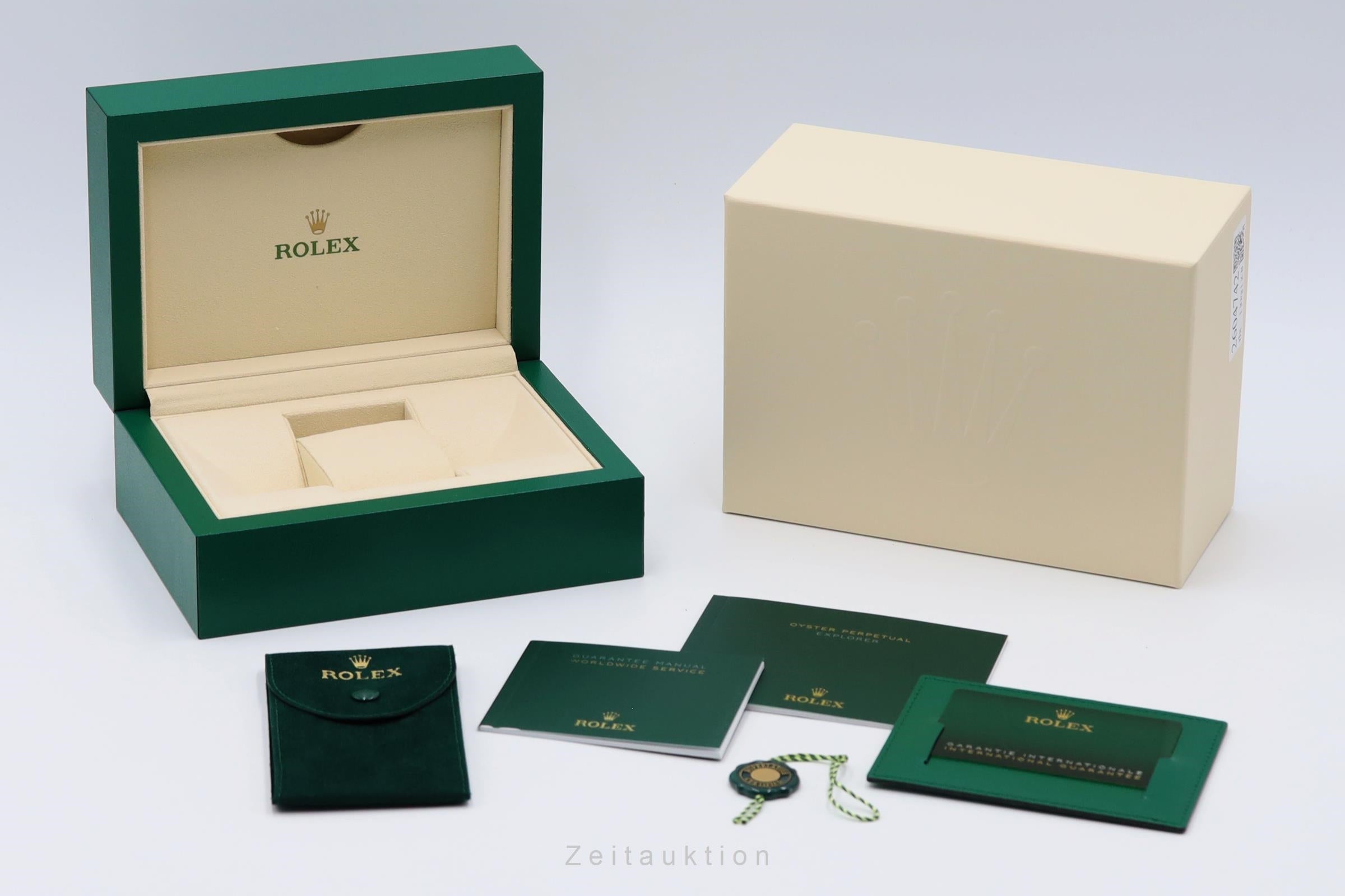 Rolex Explorer steel automatic men's watch 224270  [2604742]