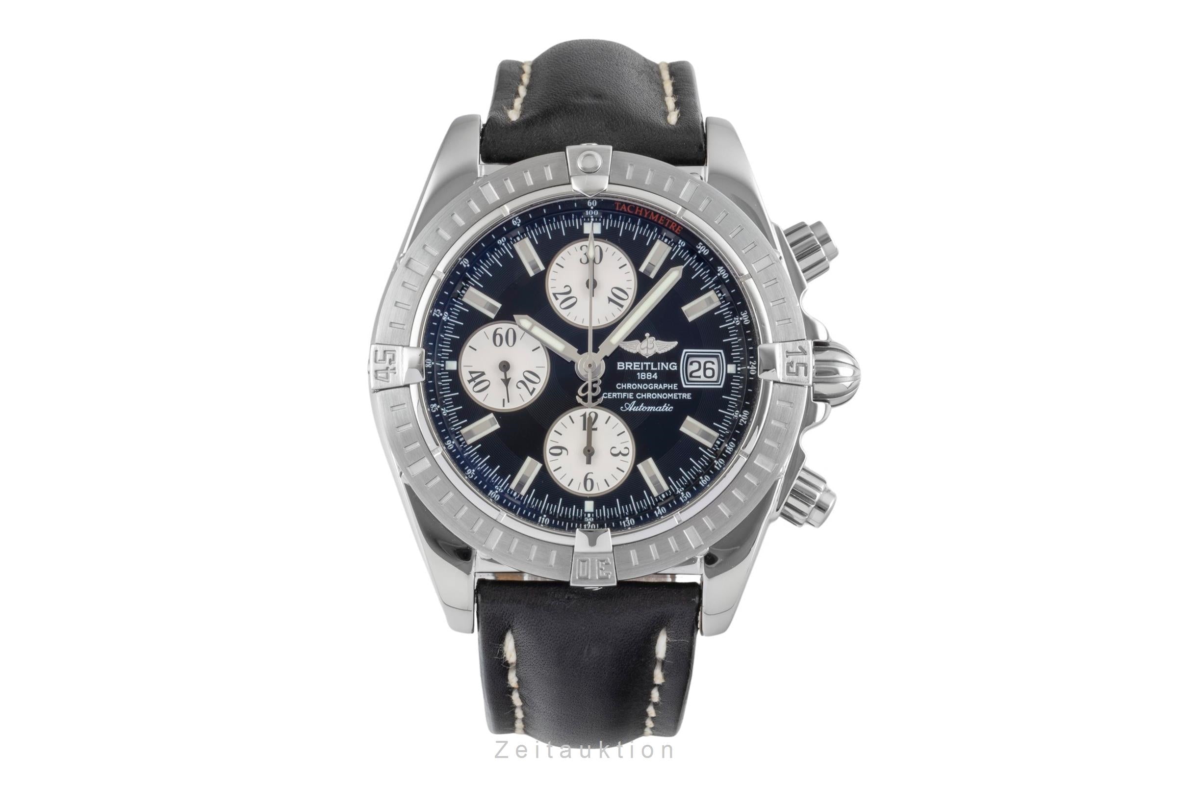 Breitling Chronomat Evolution Chronograph Stahl Automatik Ref. A13356 B&P [2604743]