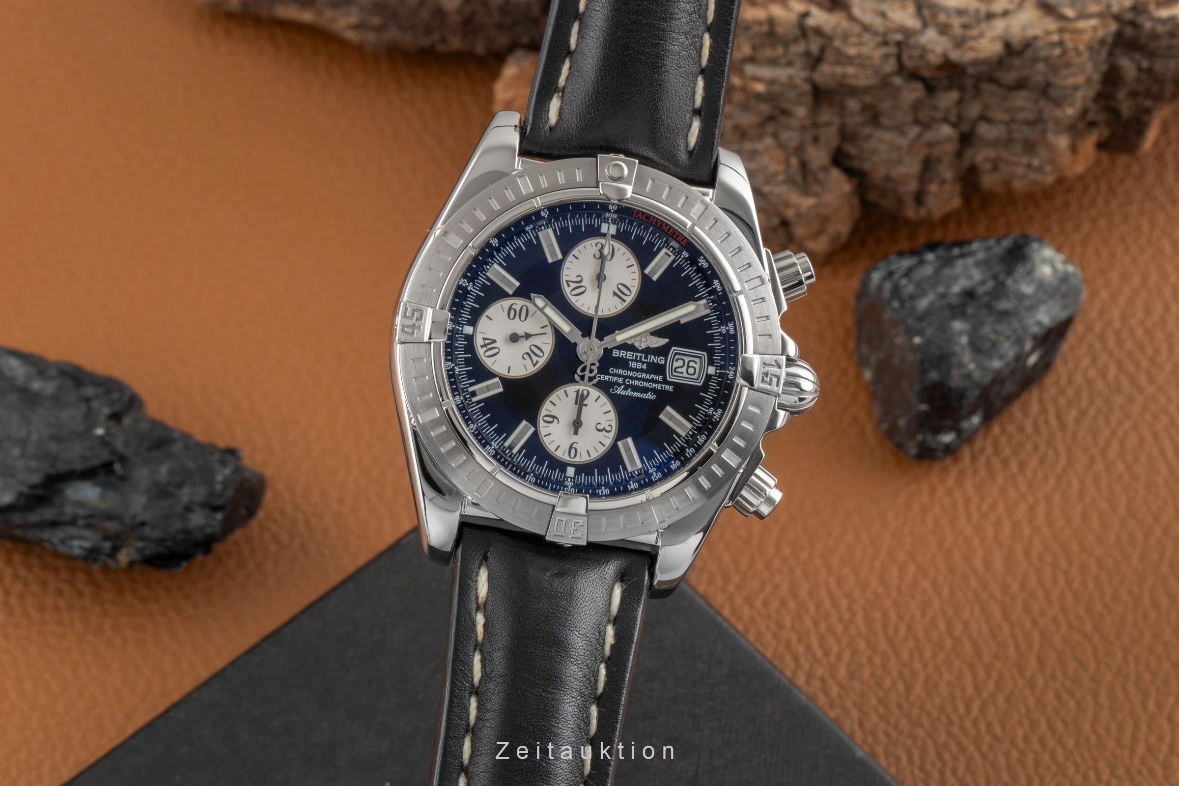 Breitling Chronomat Evolution Chronograph Stahl Automatik Ref. A13356 B&P [2604743]