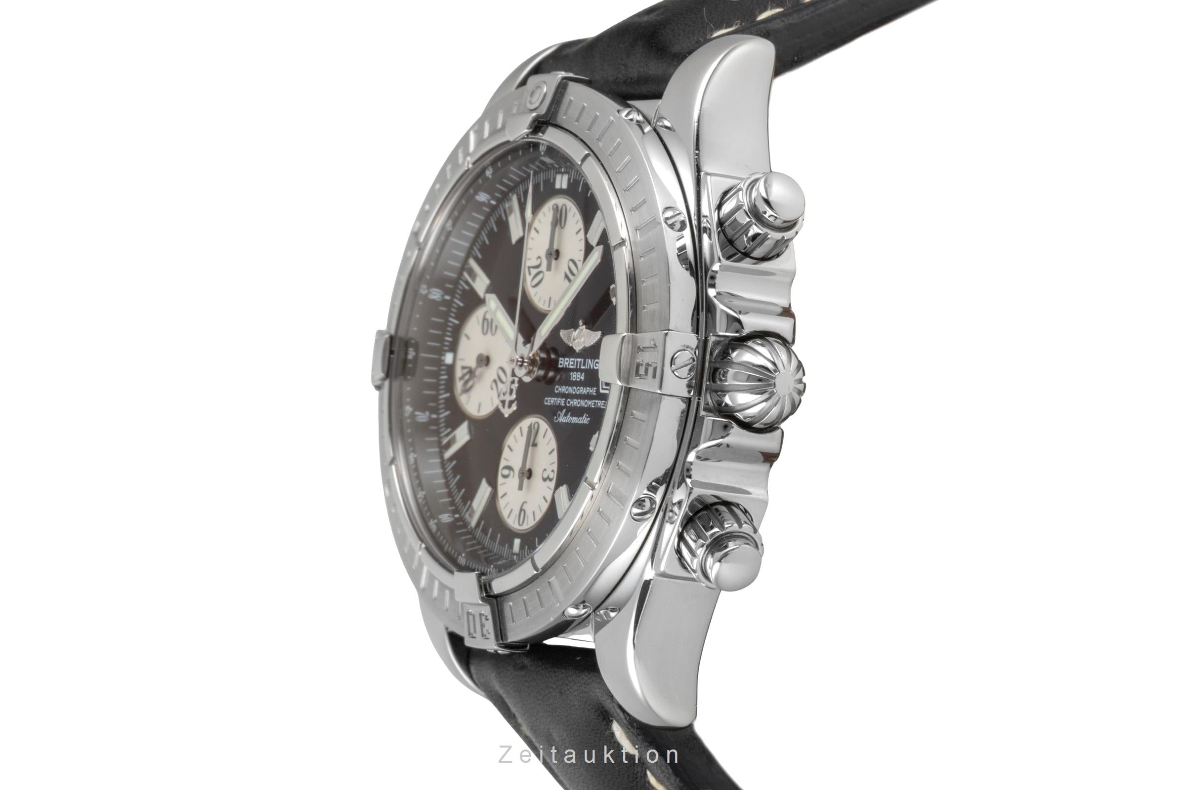 Breitling Chronomat Evolution Chronograph Stahl Automatik Ref. A13356 B&P [2604743]