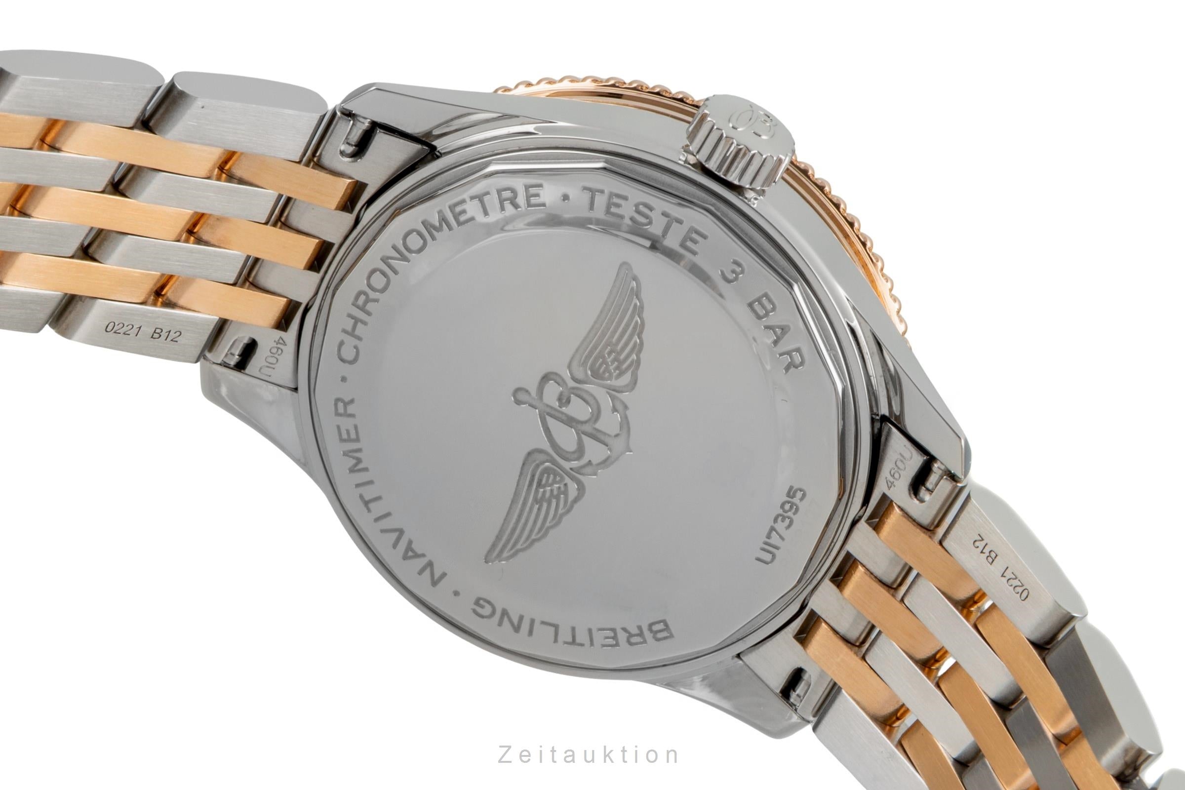Breitling Navitimer 35 Stahl / Gold Automatik Ref U17395211A1U1 NP.: 10400,- € [2604744]
