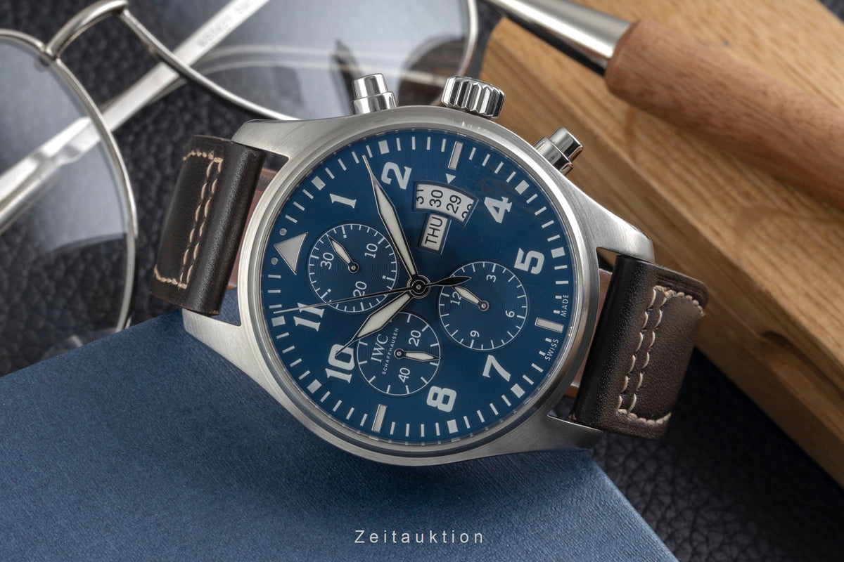 IWC Fliegerchronograph chronograph steel automatic men's watch IW377706  [2604746]