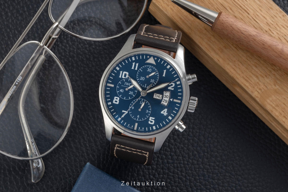 IWC Fliegerchronograph chronograph steel automatic men's watch IW377706  [2604746]