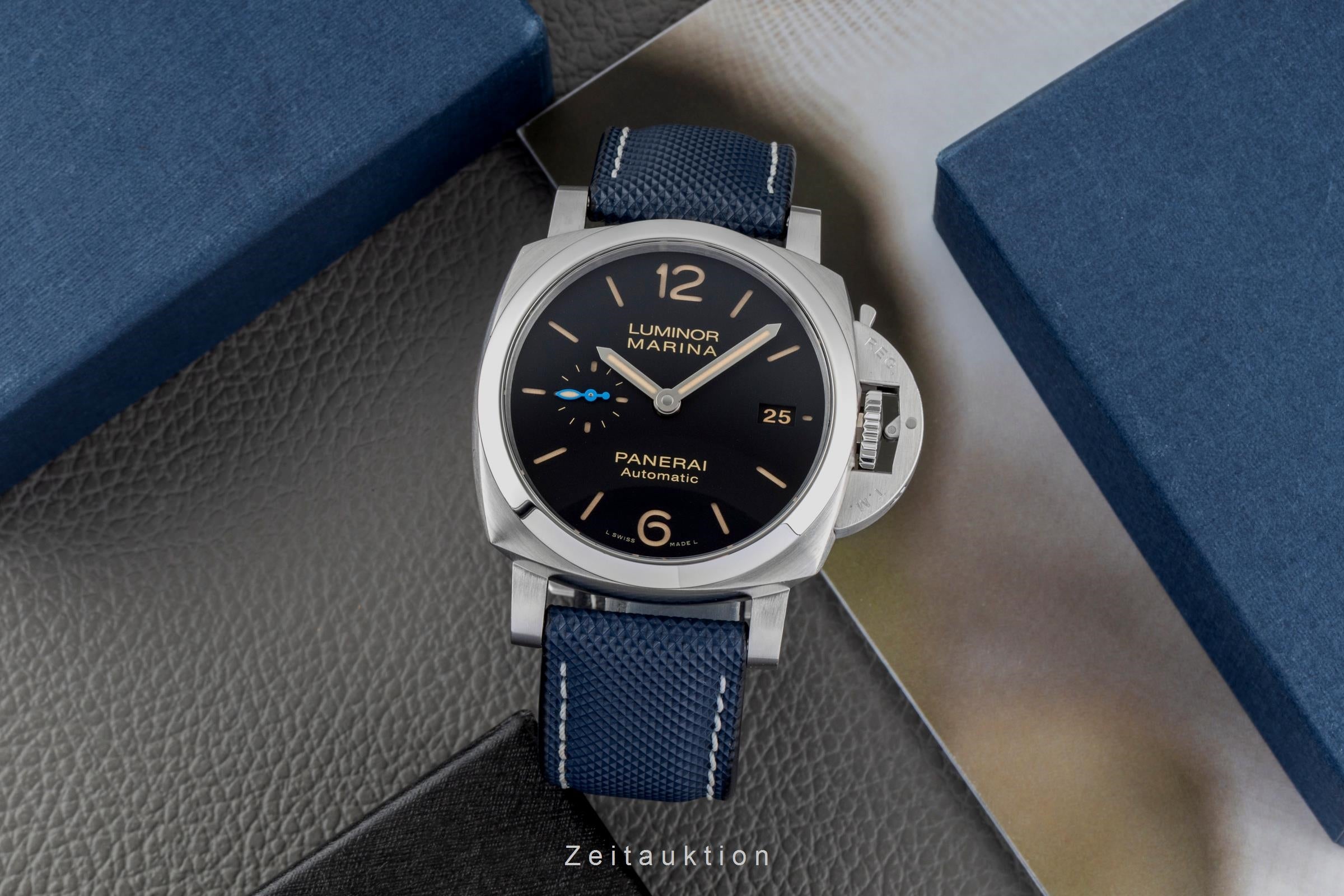 Panerai Luminor Marina acero automático reloj para caballeros PAM01392  [2604748]