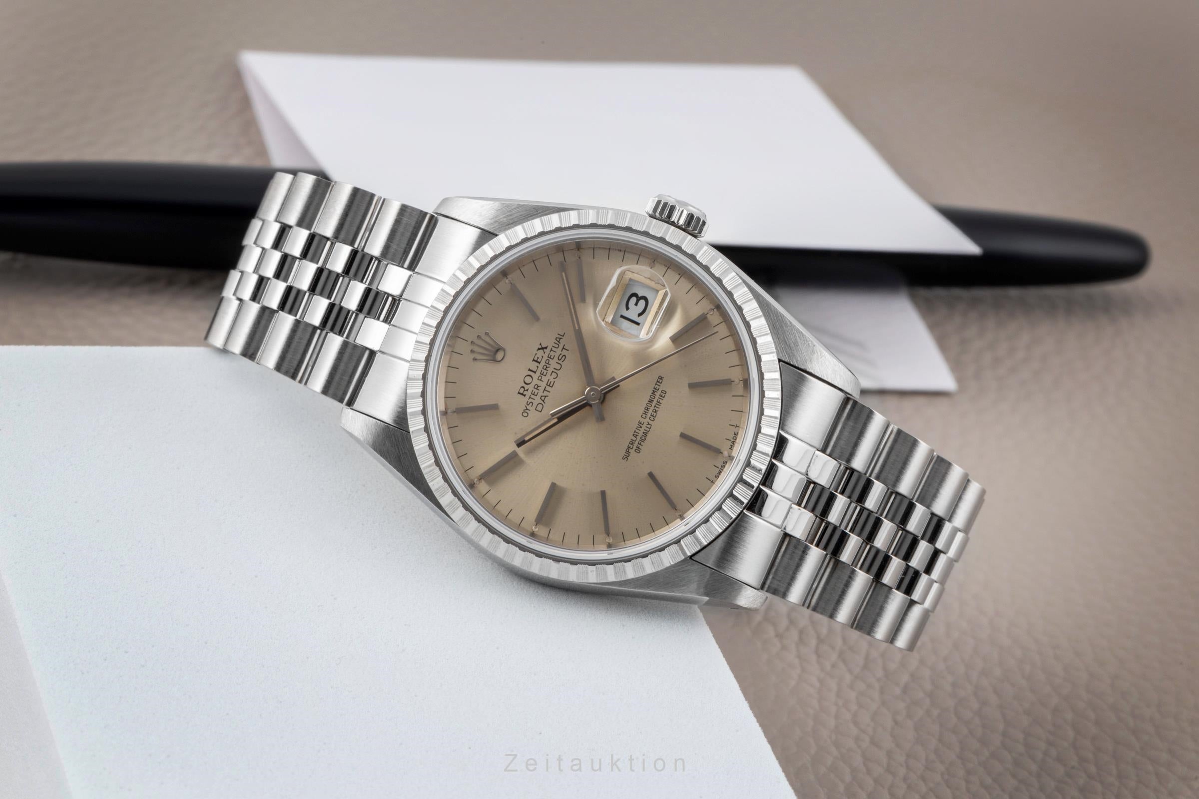Rolex Datejust steel automatic men's watch 16220  [2604754]