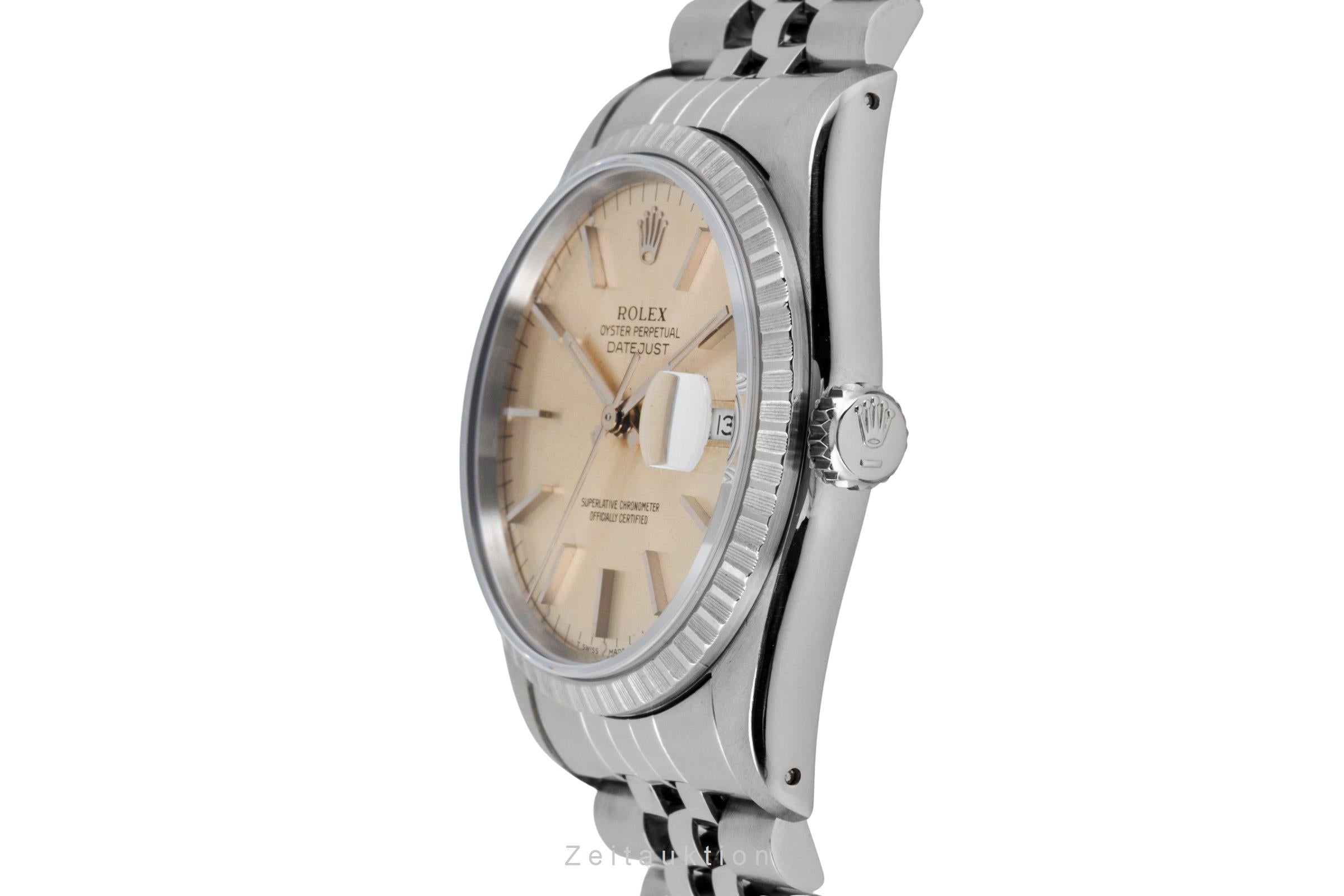 Rolex Datejust steel automatic men's watch 16220  [2604754]