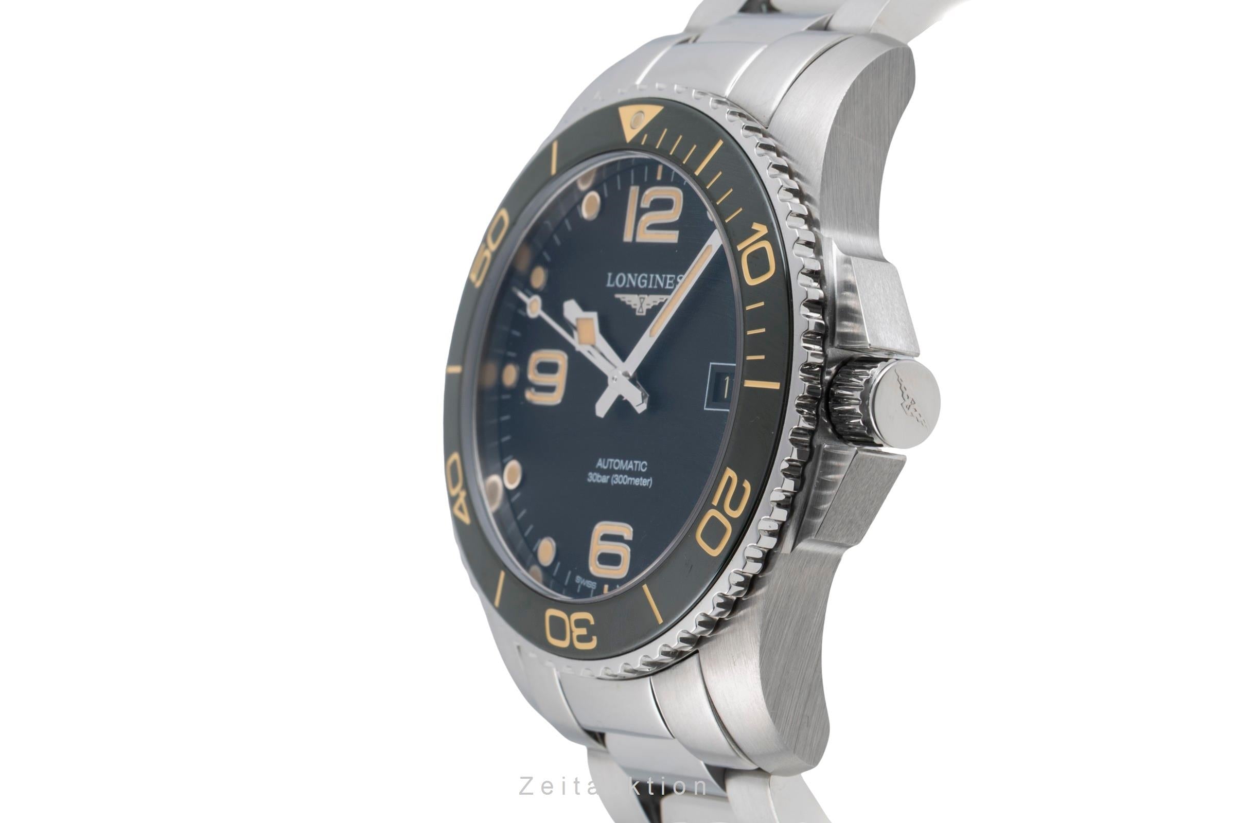 Longines Hydro Conquest steel automatic men's watch L3.781.4.05.6 LP: 1950EUR  [2604755]