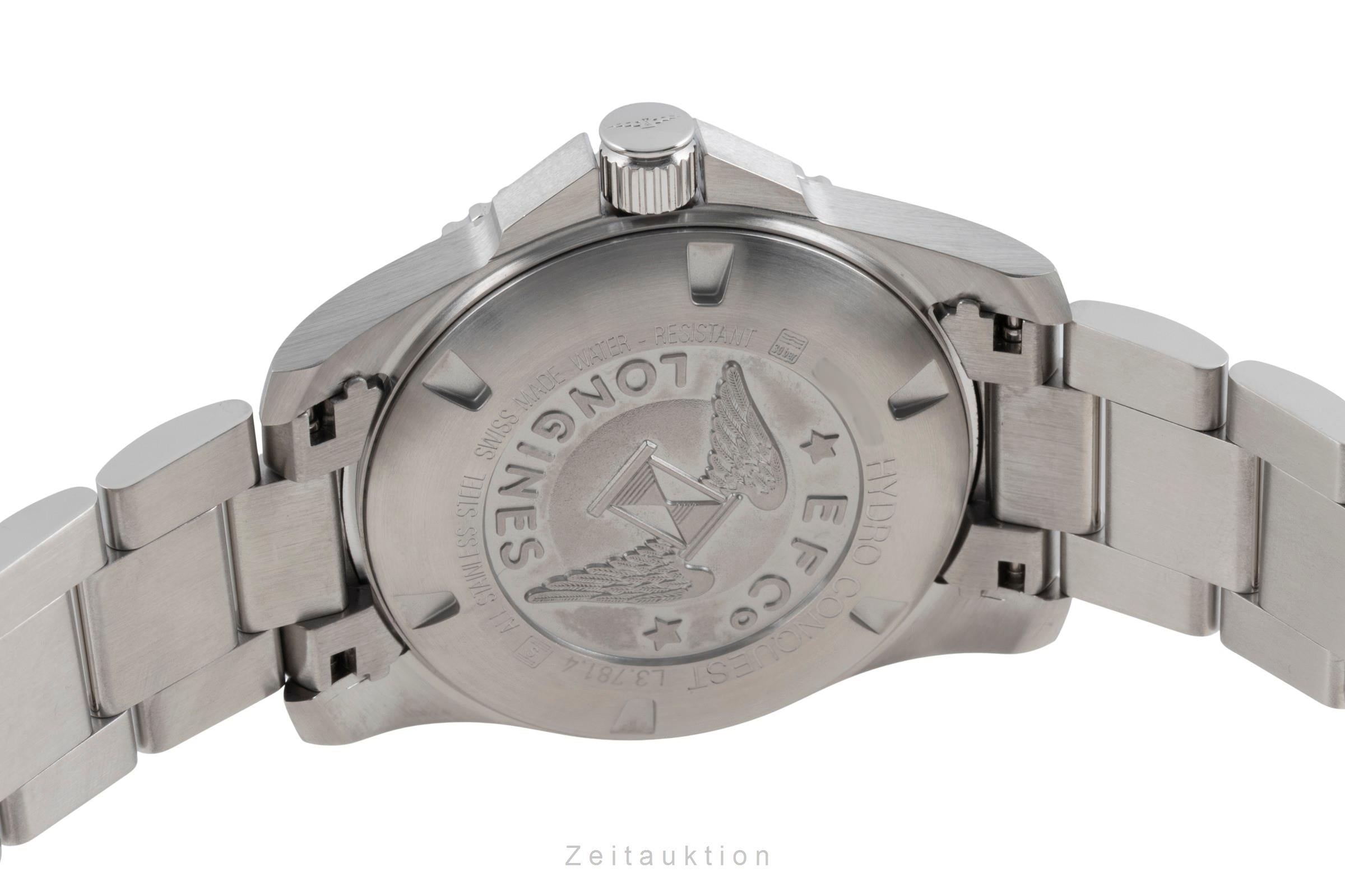 Longines Hydro Conquest steel automatic men's watch L3.781.4.05.6 LP: 1950EUR  [2604755]