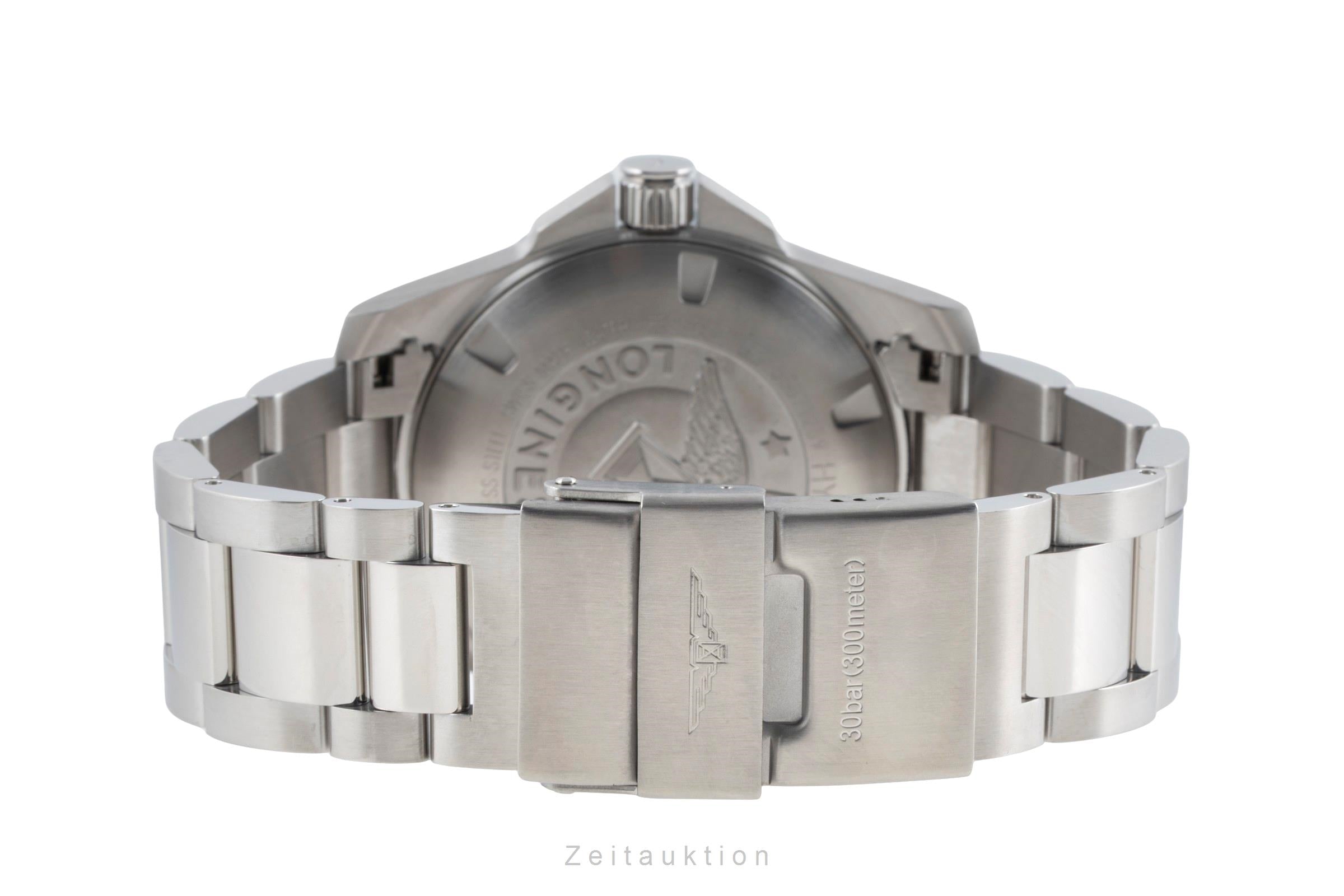 Longines Hydro Conquest steel automatic men's watch L3.781.4.05.6 LP: 1950EUR  [2604755]
