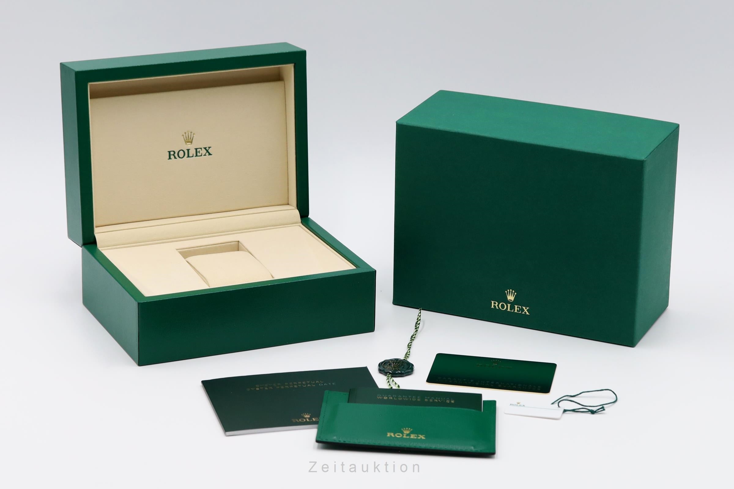Rolex Oyster Perpetual 36 Green Dial Edelstahl Automatik Ref. 126000 B&P 2025 [2604756]
