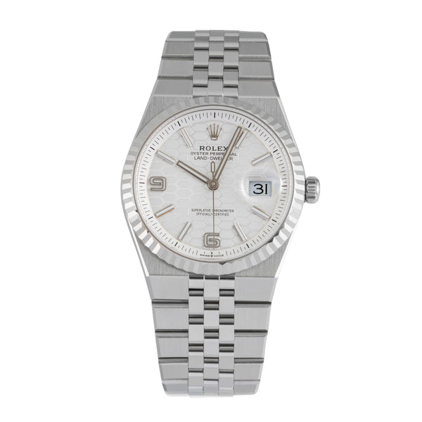 Rolex Land-Dweller steel / white gold automatic men's watch 127234  [2604760]