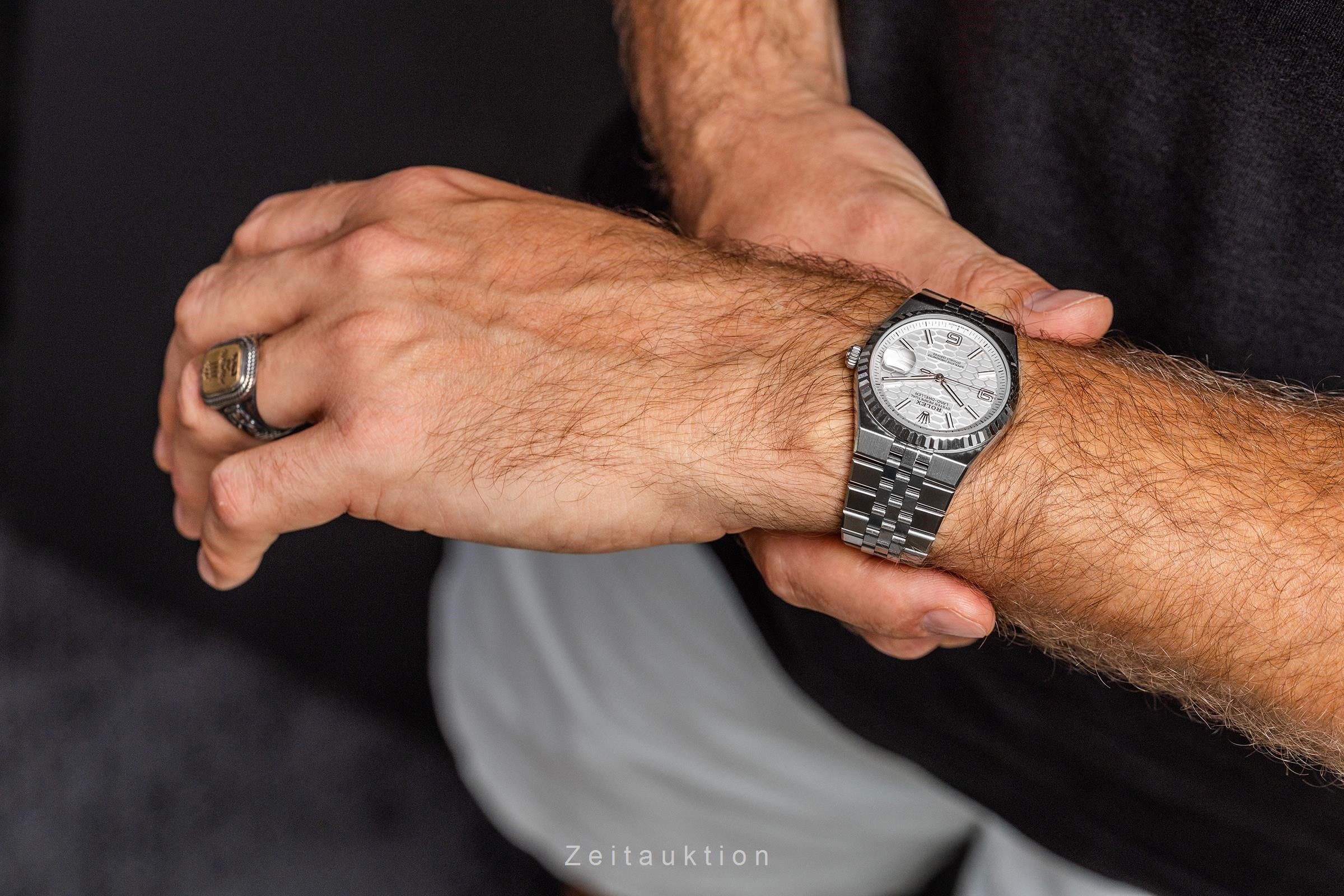 Rolex Land-Dweller steel / white gold automatic men's watch 127234  [2604760]