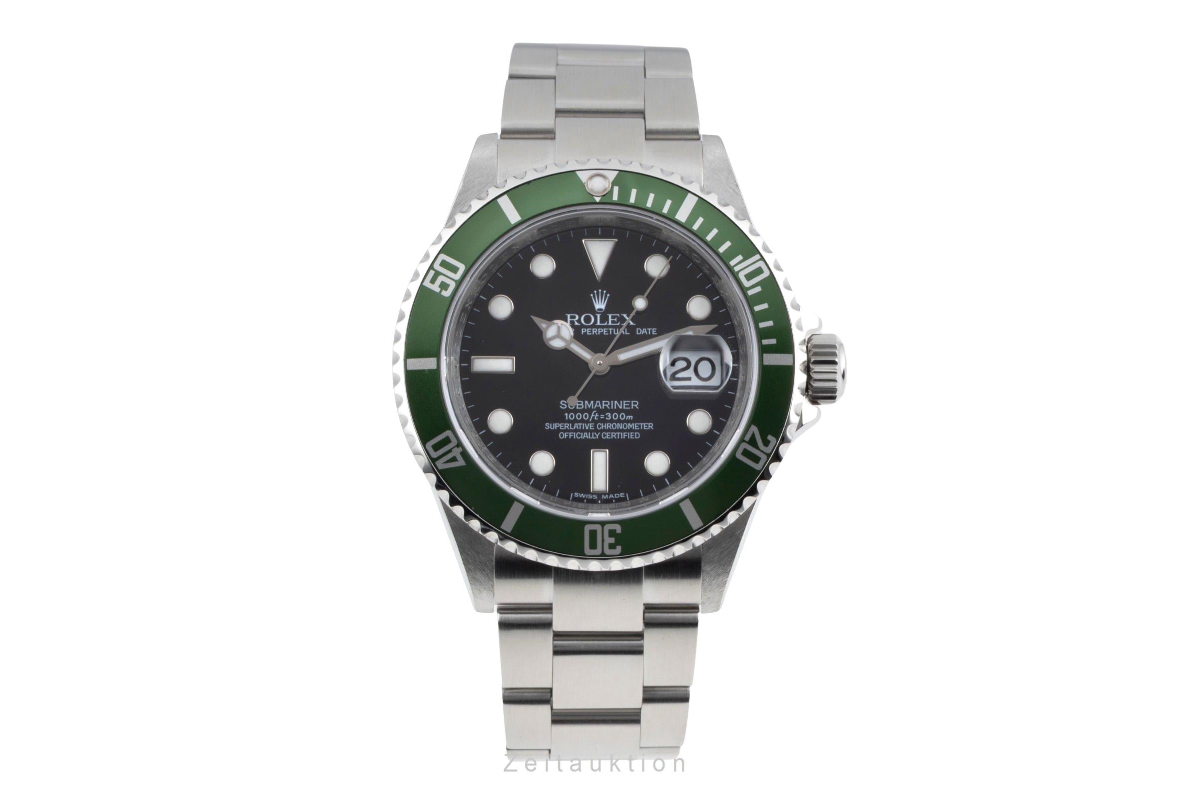 Rolex Submariner acciaio automatismo orologio da uomo 16610LV  [2604762]