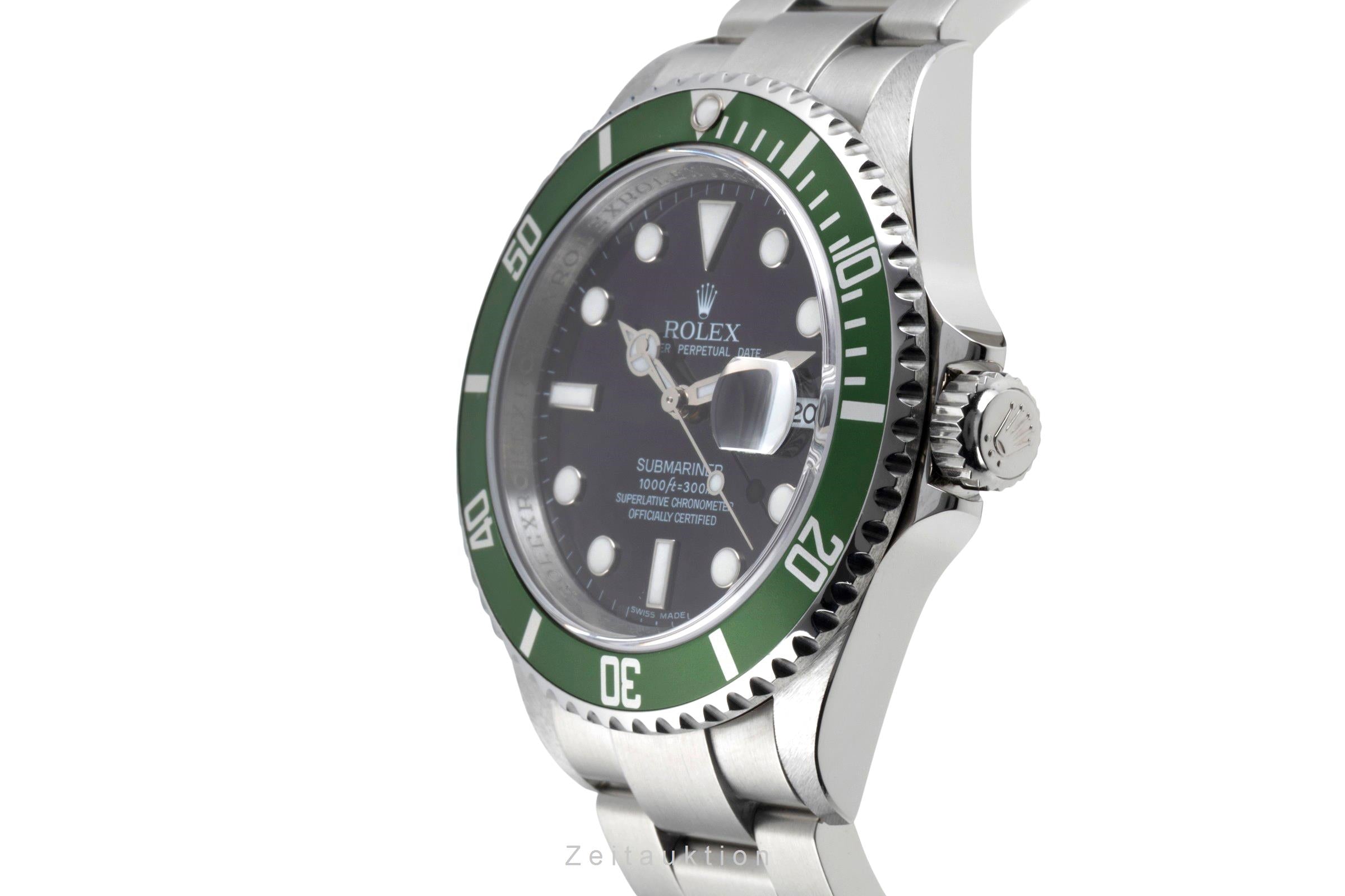 Rolex Submariner acciaio automatismo orologio da uomo 16610LV  [2604762]