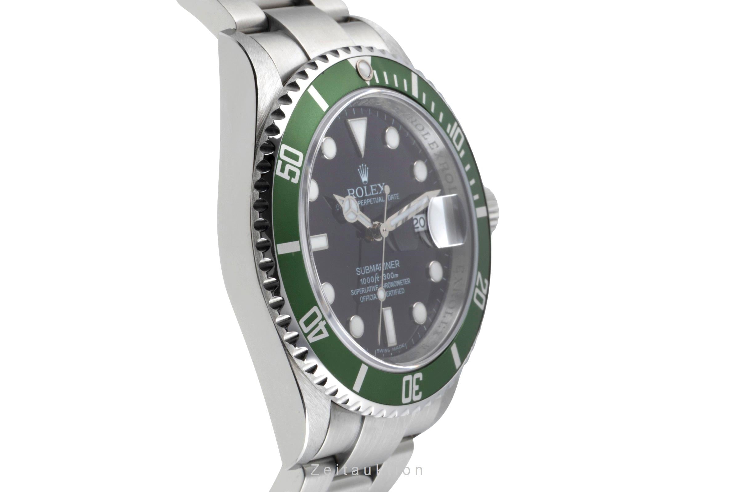 Rolex Submariner acciaio automatismo orologio da uomo 16610LV  [2604762]
