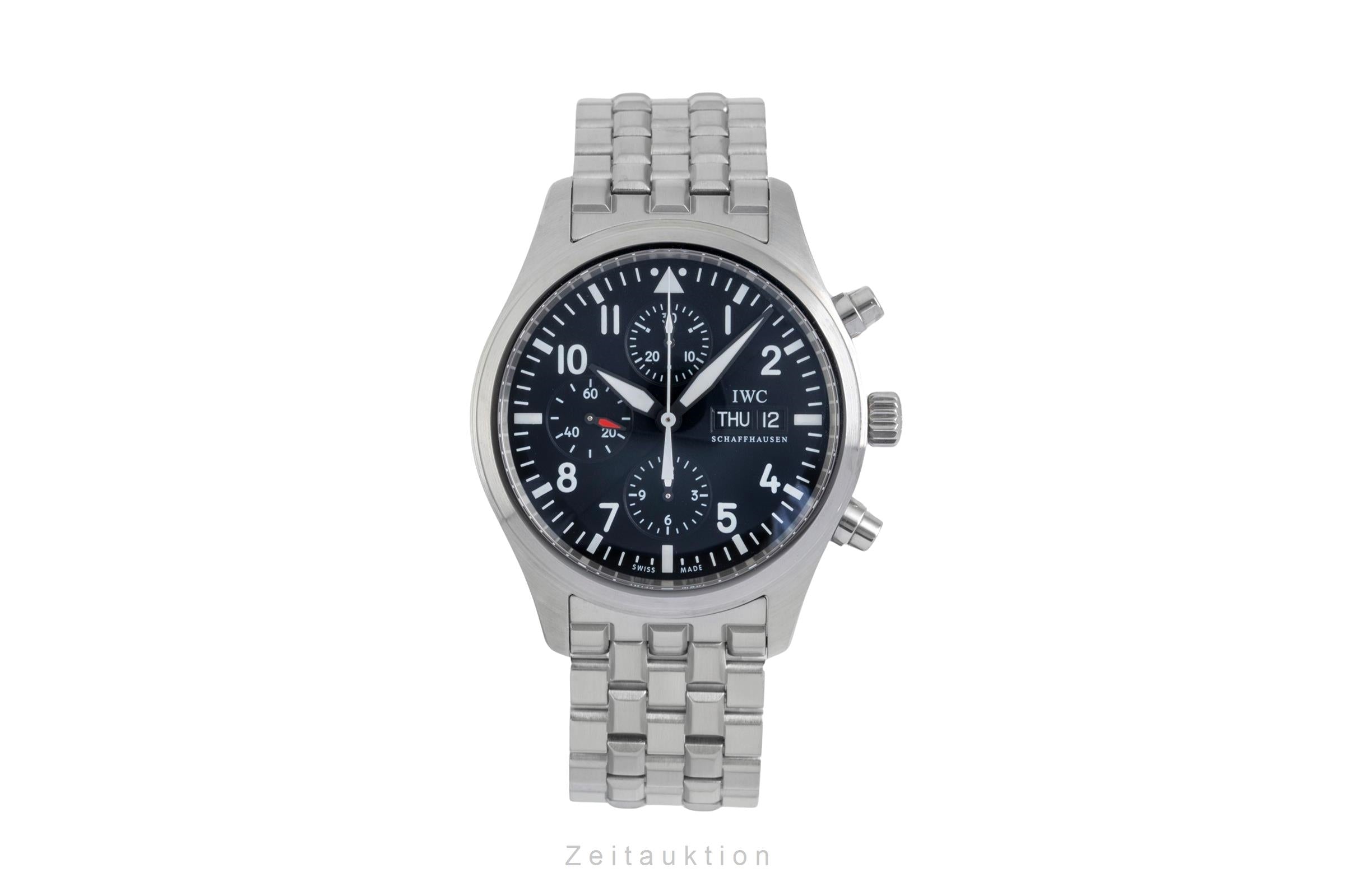 IWC Fliegerchronograph chronograph steel automatic men's watch IW371704  [2604770]