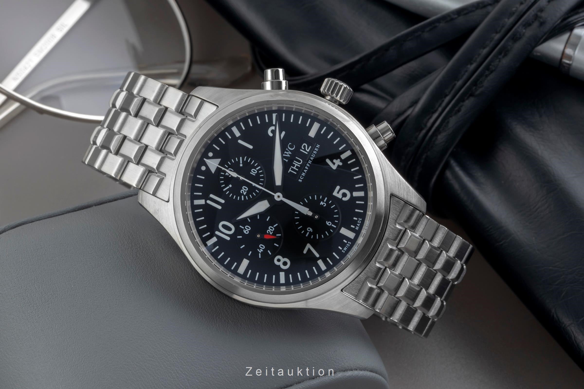 IWC Fliegerchronograph chronograph steel automatic men's watch IW371704  [2604770]