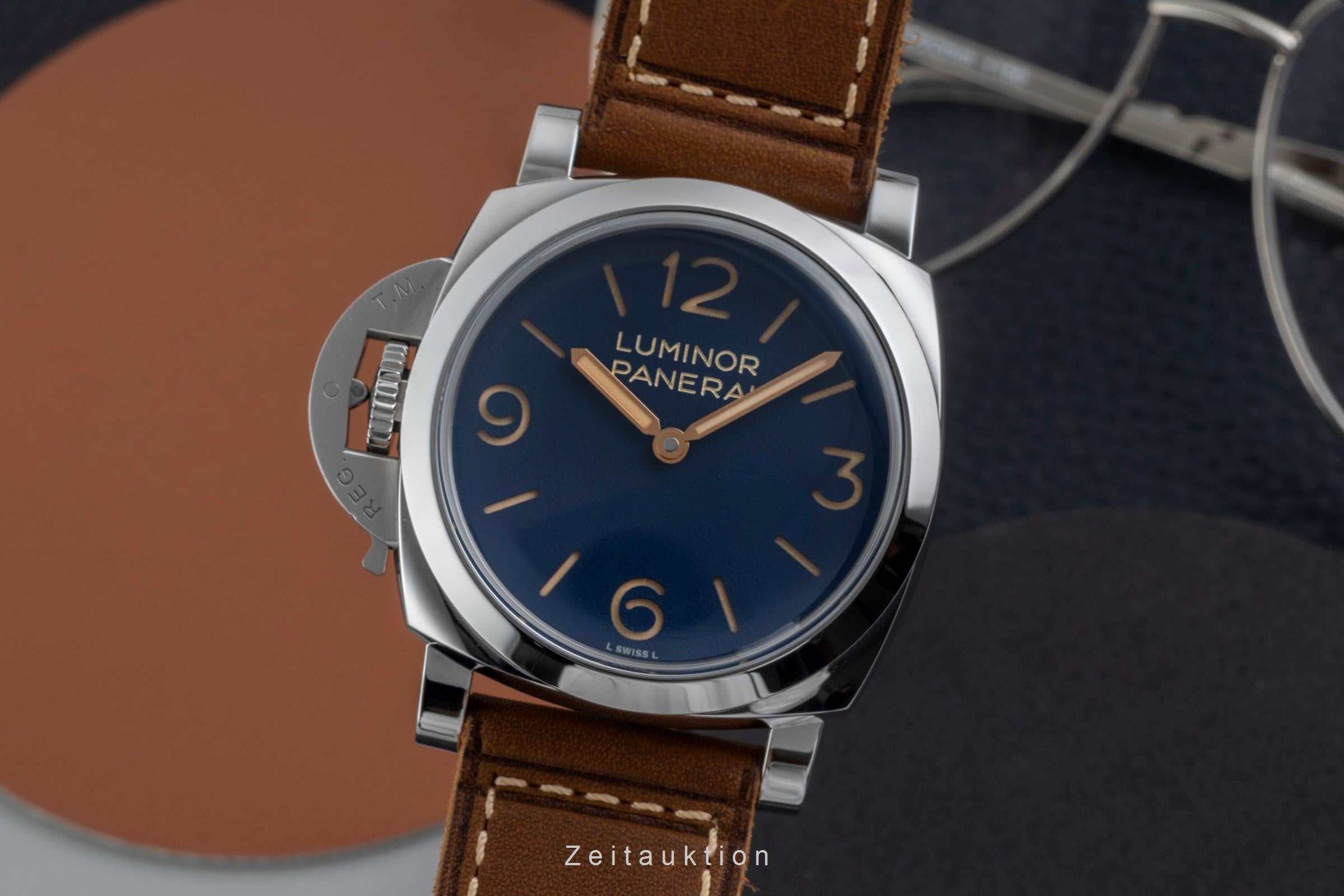 Panerai Luminor  acero cuerda manual reloj para caballeros PAM01732 LP: 8900EUR  [2604771]