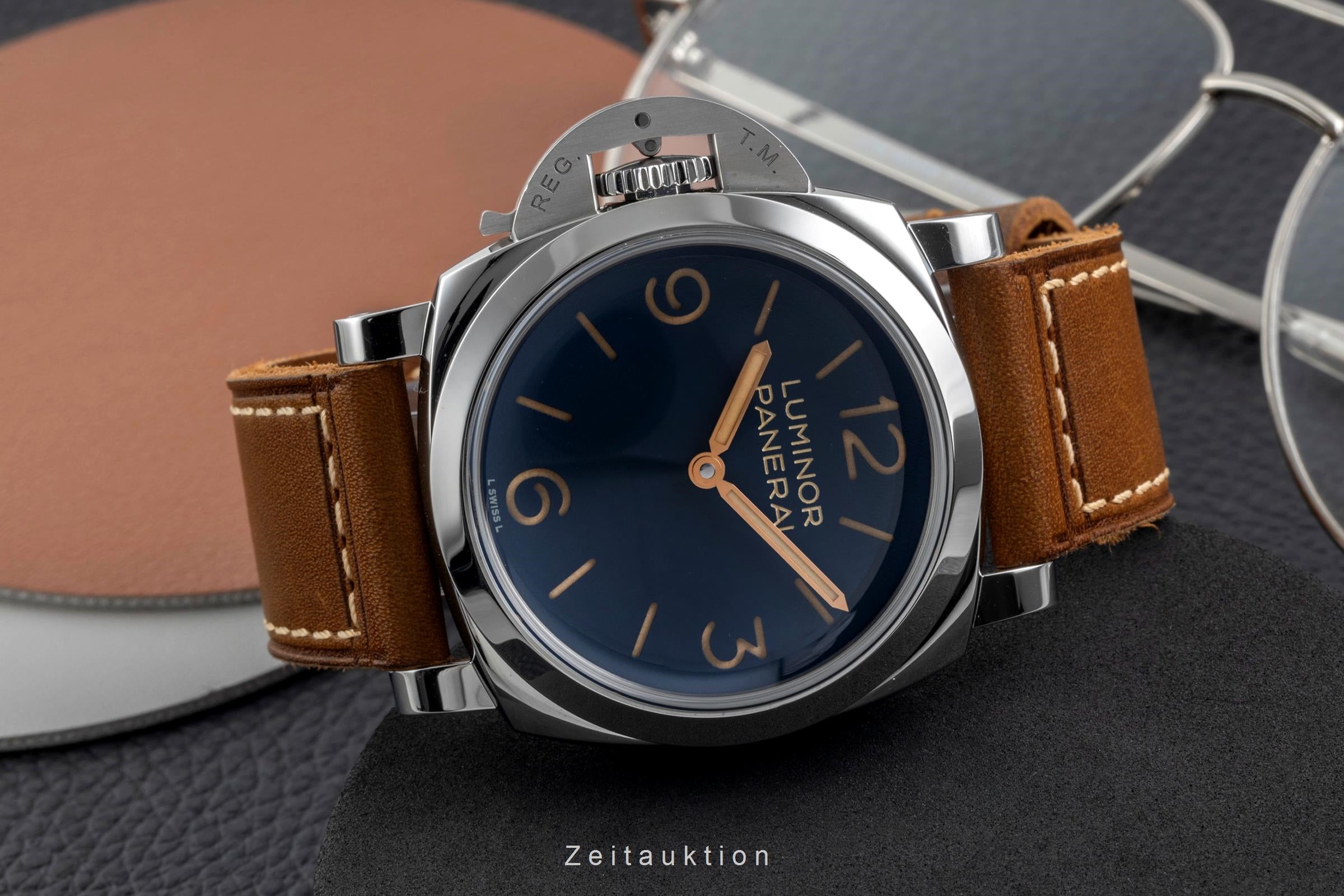 Panerai Luminor  acero cuerda manual reloj para caballeros PAM01732 LP: 8900EUR  [2604771]