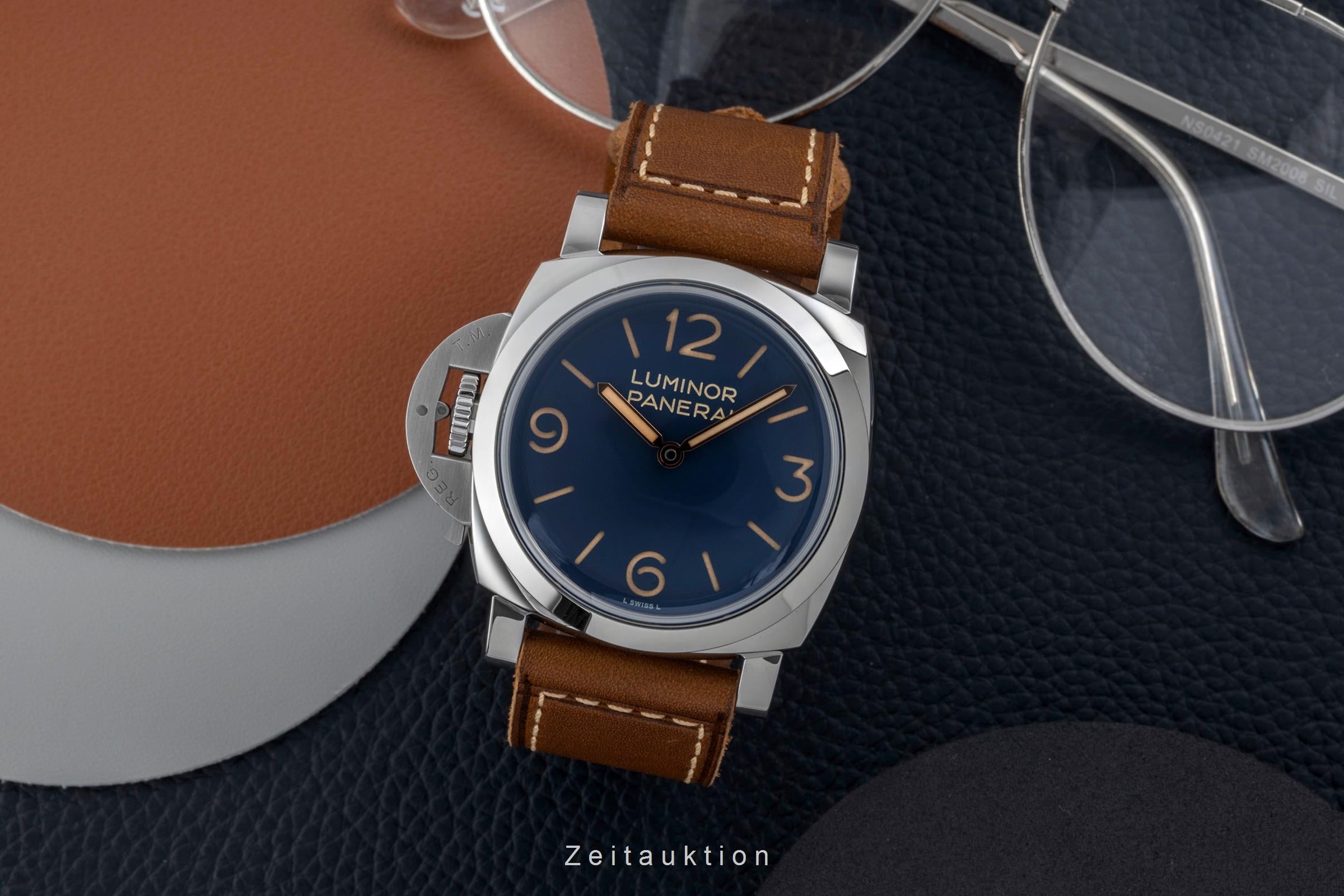 Panerai Luminor  acero cuerda manual reloj para caballeros PAM01732 LP: 8900EUR  [2604771]