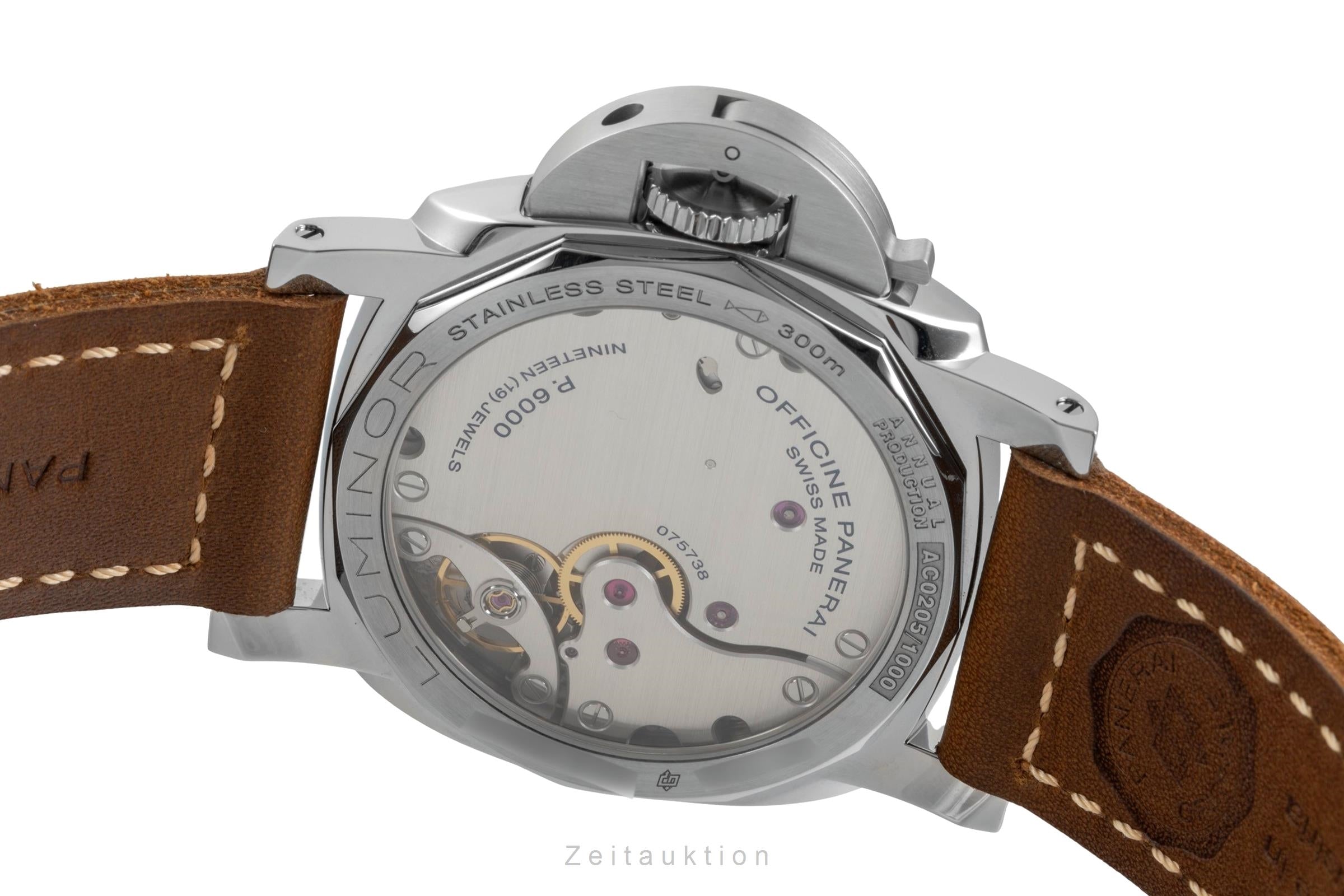 Panerai Luminor  acero cuerda manual reloj para caballeros PAM01732 LP: 8900EUR  [2604771]