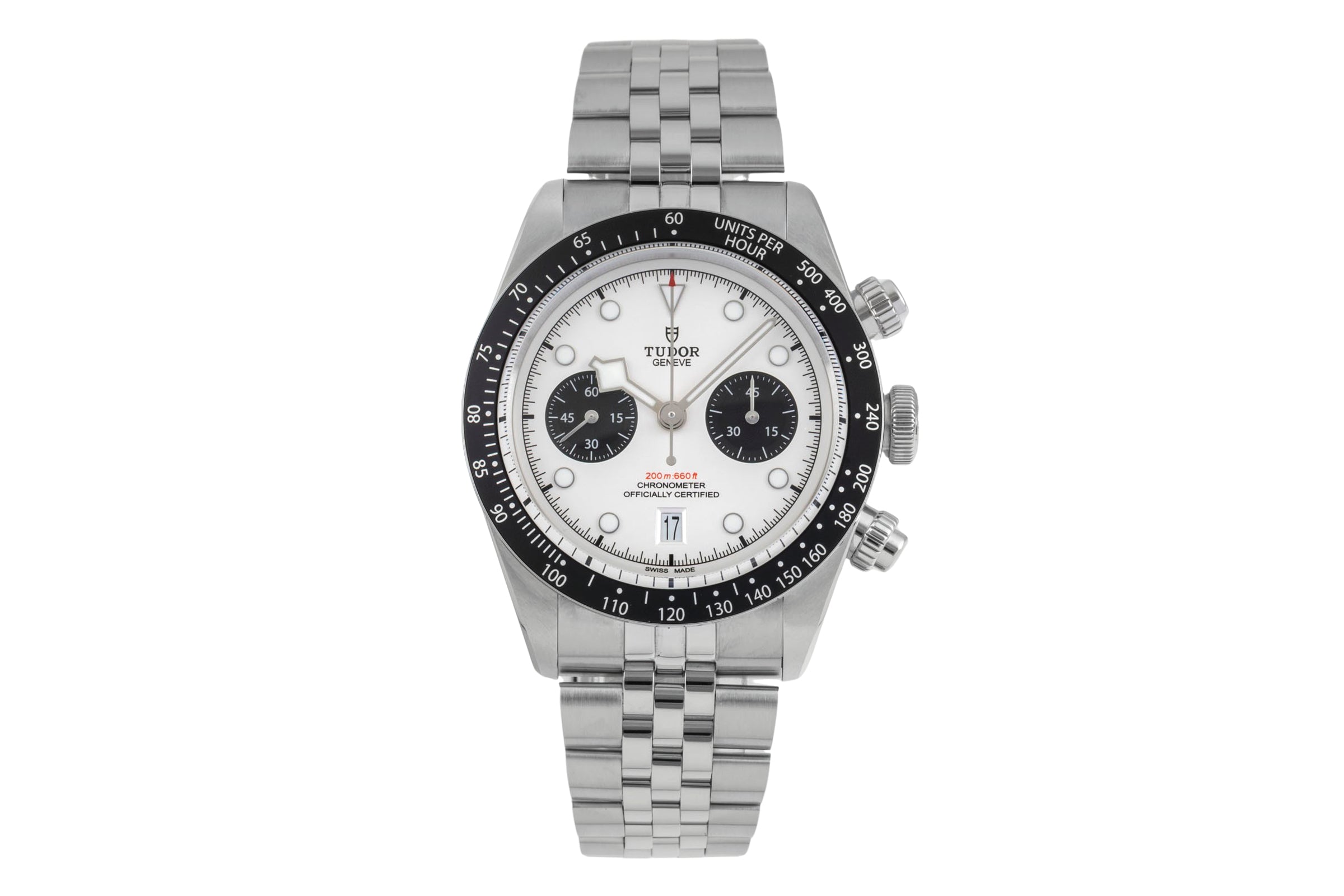 Tudor Black Bay chronographe acier automatique montre pour hommes 79360N-0014 LP: 6350EUR  [2604772]