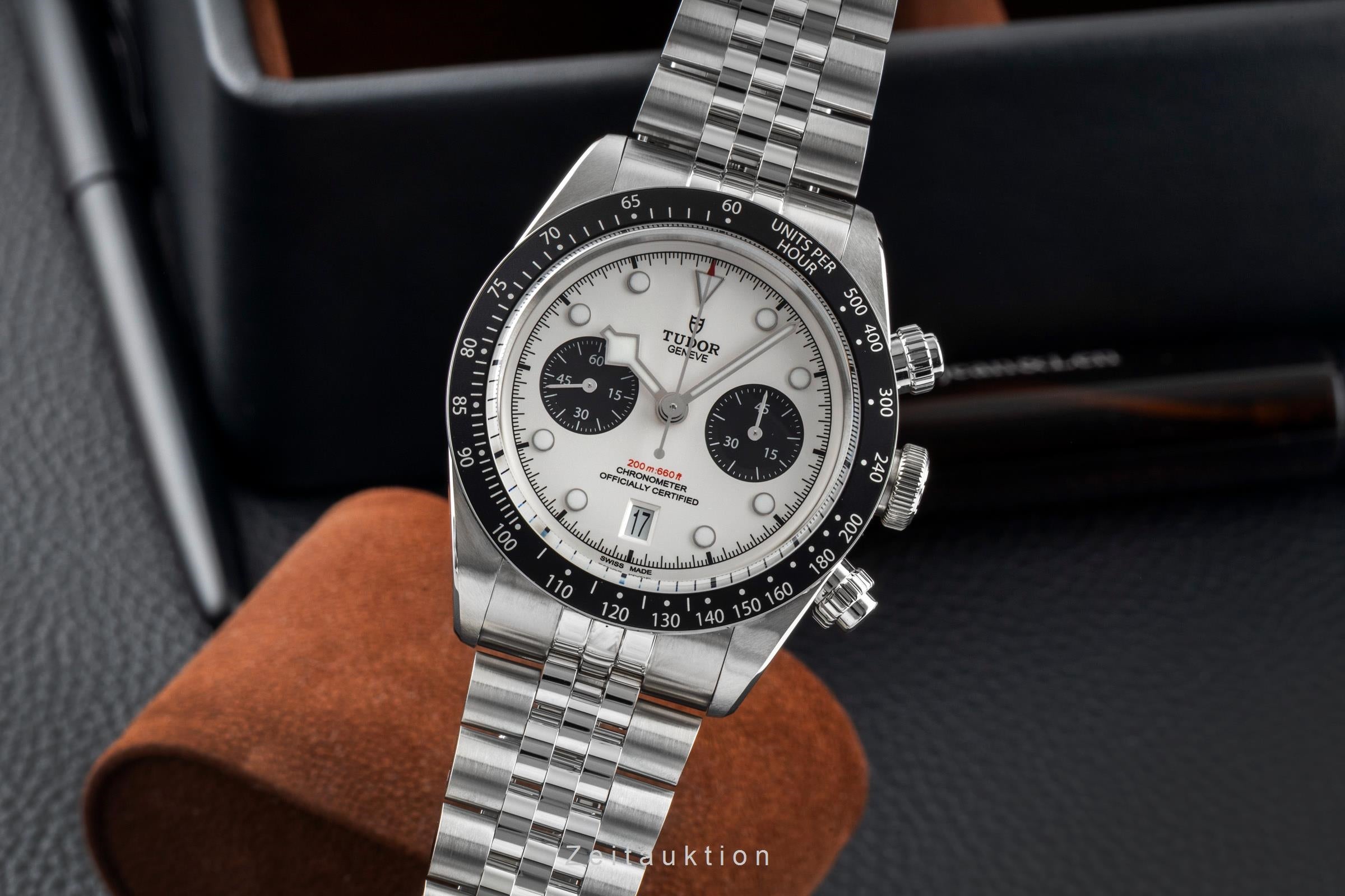 Tudor Black Bay chronograph steel automatic men's watch 79360N-0014 LP: 6350EUR  [2604772]