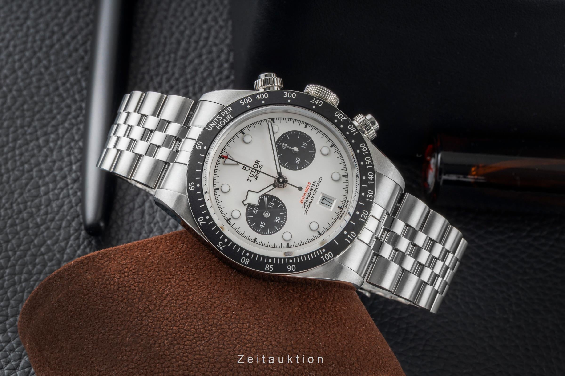 Tudor Black Bay chronograph steel automatic men's watch 79360N-0014 LP: 6350EUR  [2604772]