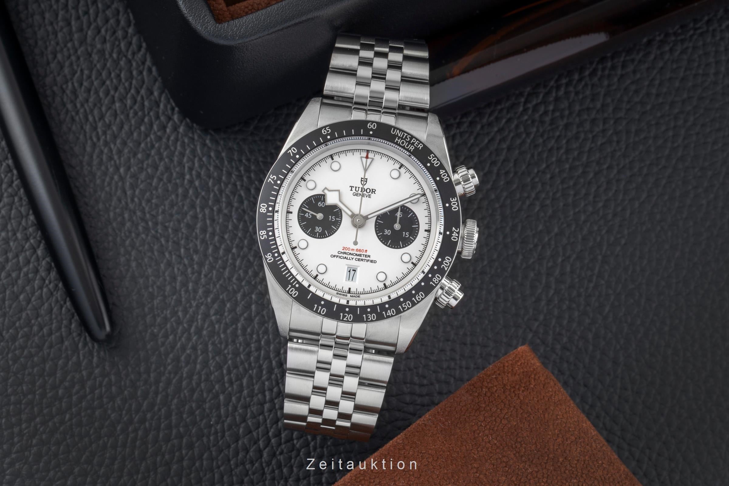 Tudor Black Bay chronograph steel automatic men's watch 79360N-0014 LP: 6350EUR  [2604772]