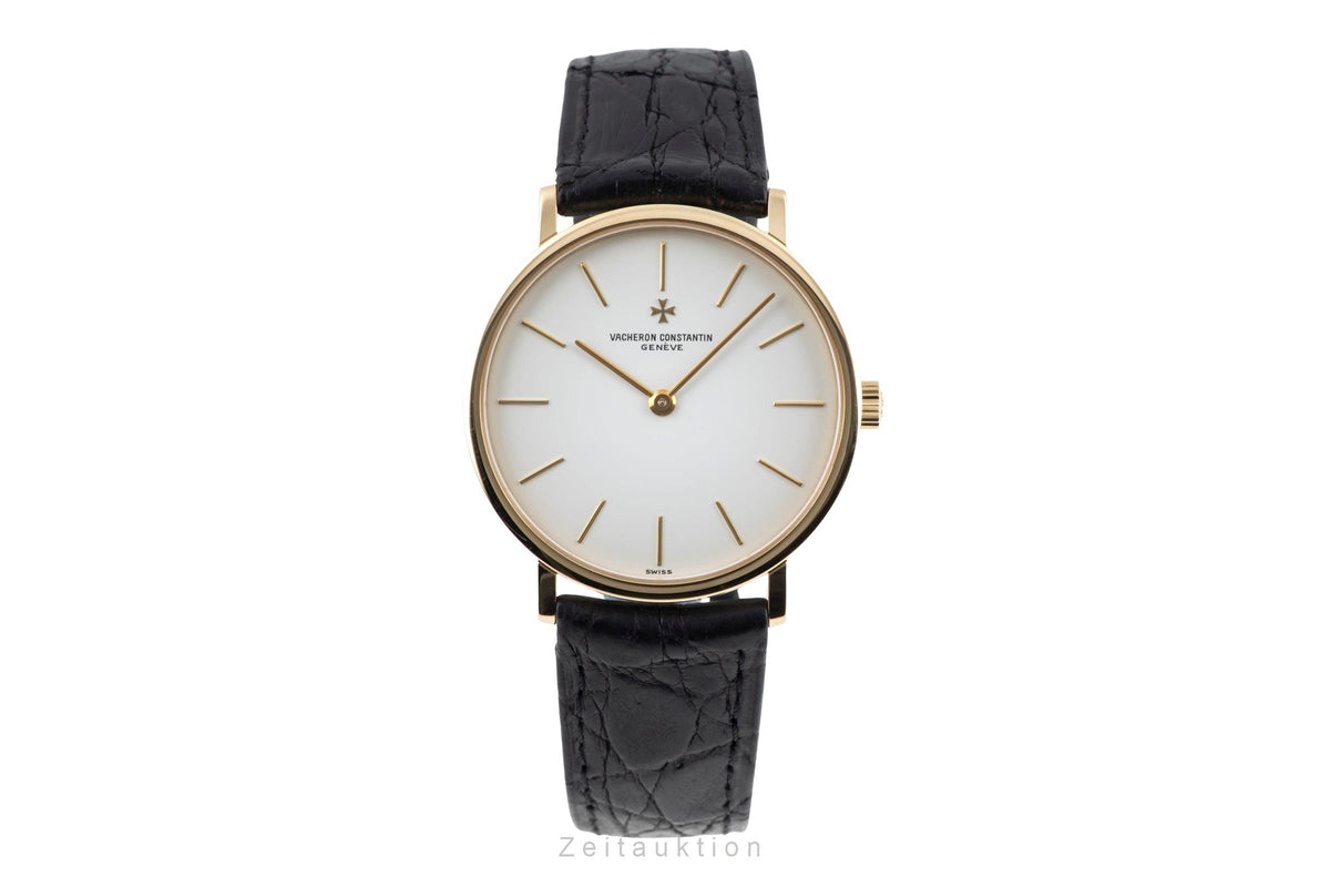 Vacheron & Constantin Patrimony 18k Gold Handaufzug Herrenuhr 31039/000J-3 B&P [2604775]