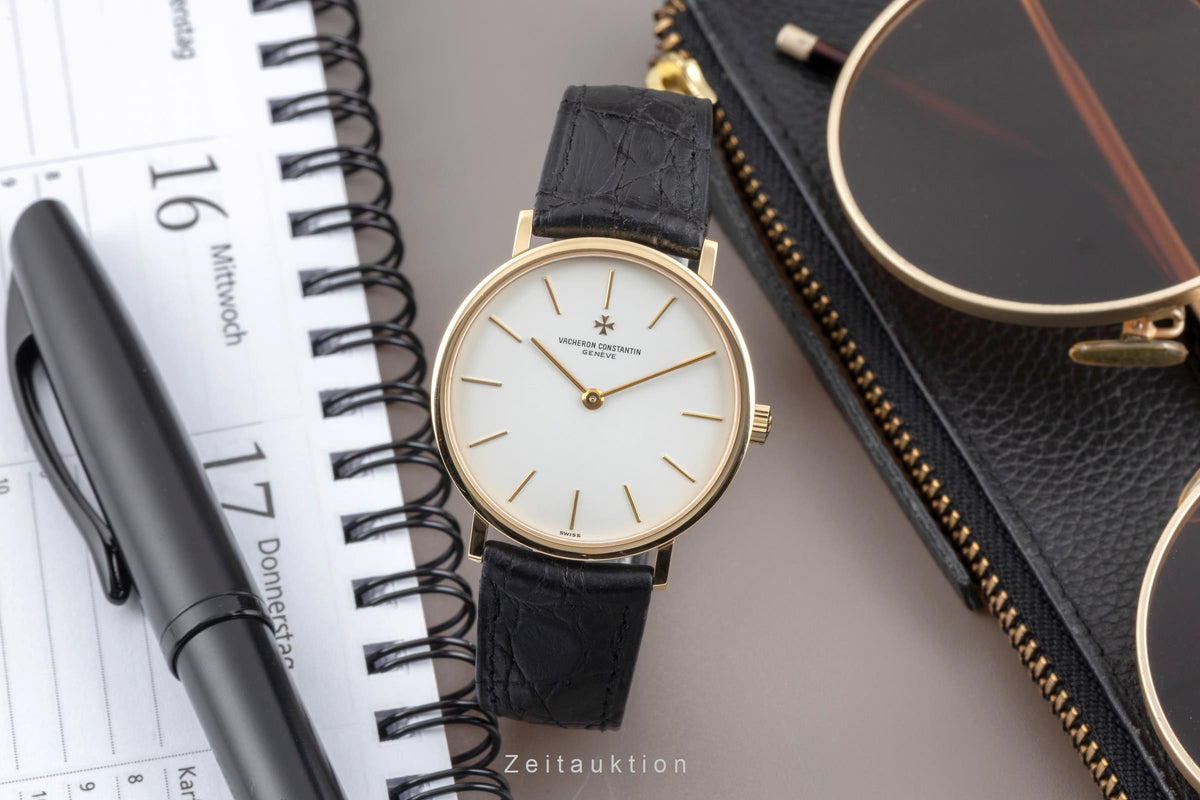 Vacheron & Constantin Patrimony 18k Gold Handaufzug Herrenuhr 31039/000J-3 B&P [2604775]