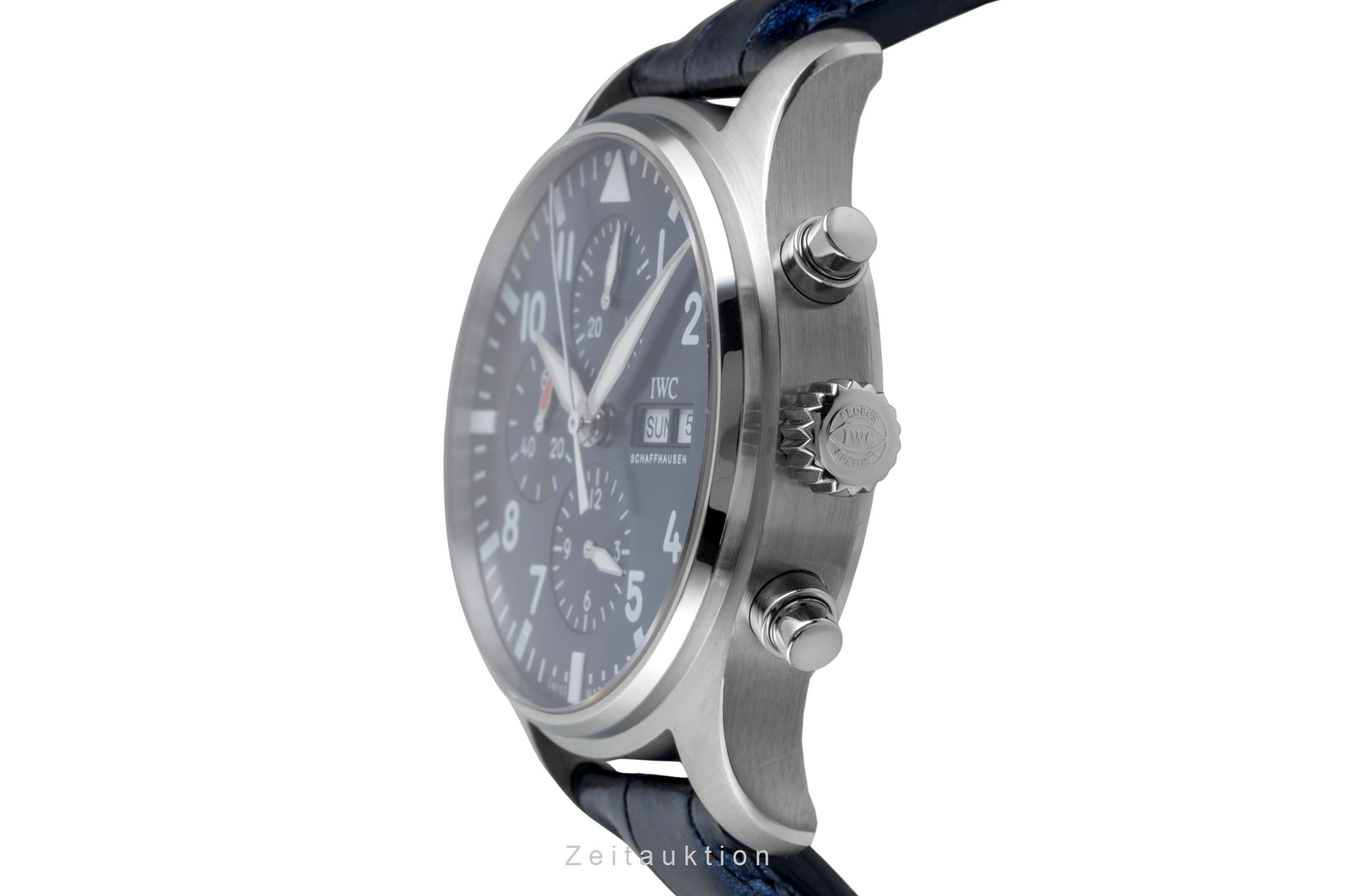 IWC Fliegerchronograph chronographe acier automatique montre pour hommes IW377714  [2604776]
