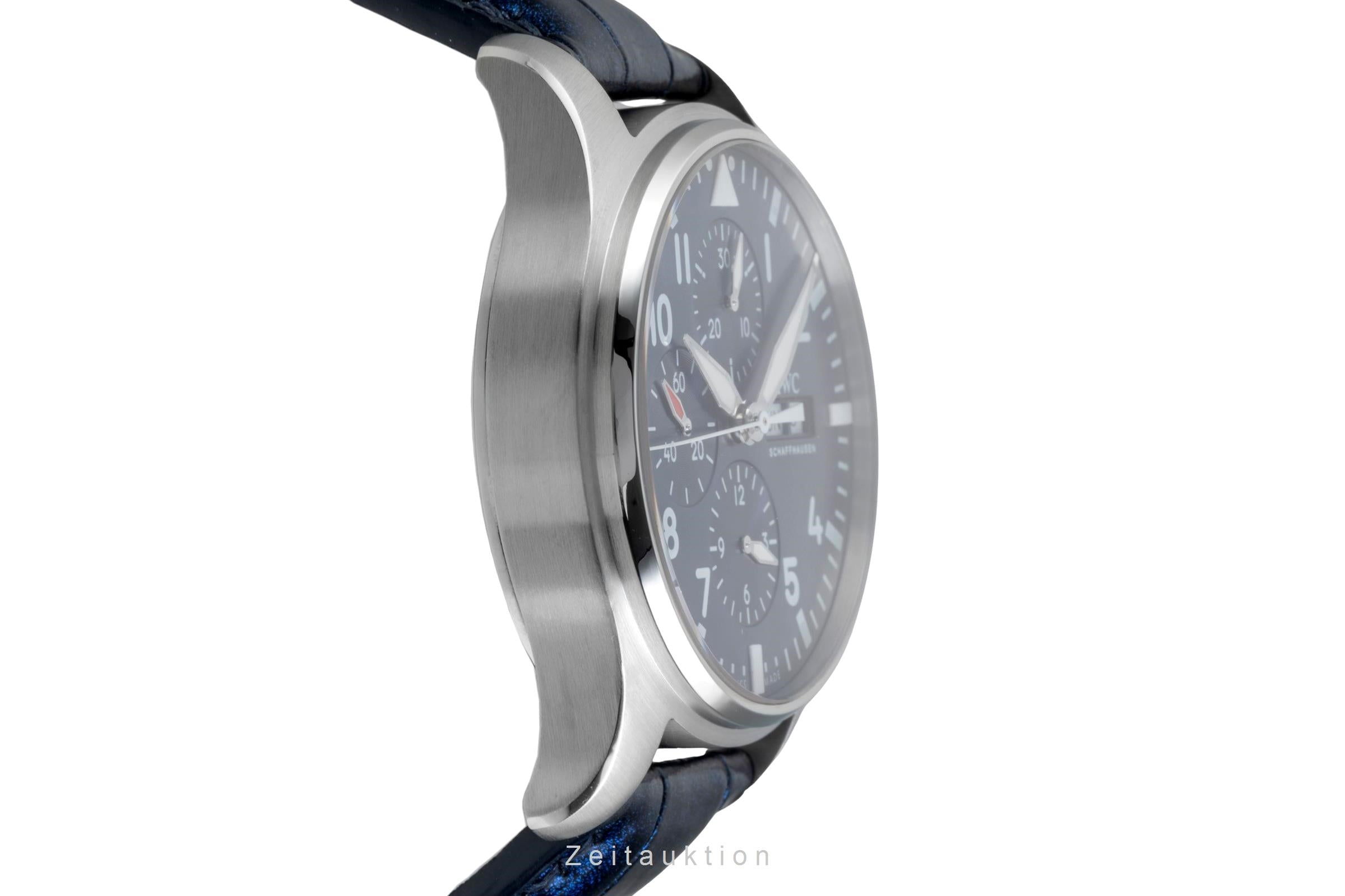 IWC Fliegerchronograph chronographe acier automatique montre pour hommes IW377714  [2604776]