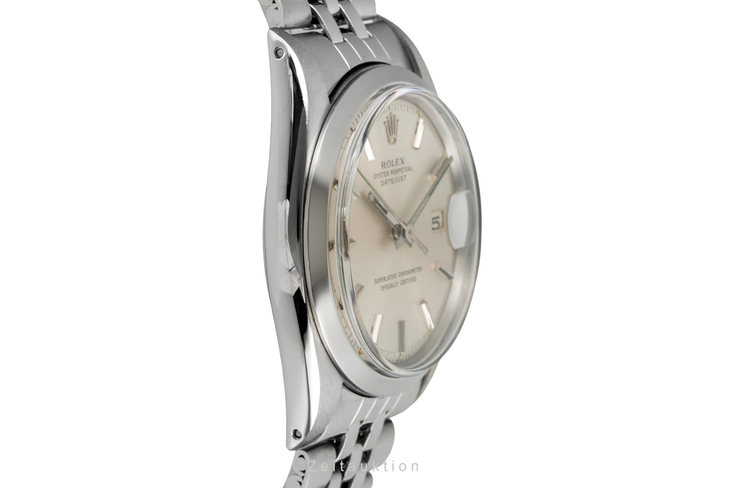 Rolex Datejust acciaio automatismo orologio da uomo 1600 Vintage  [2604777]