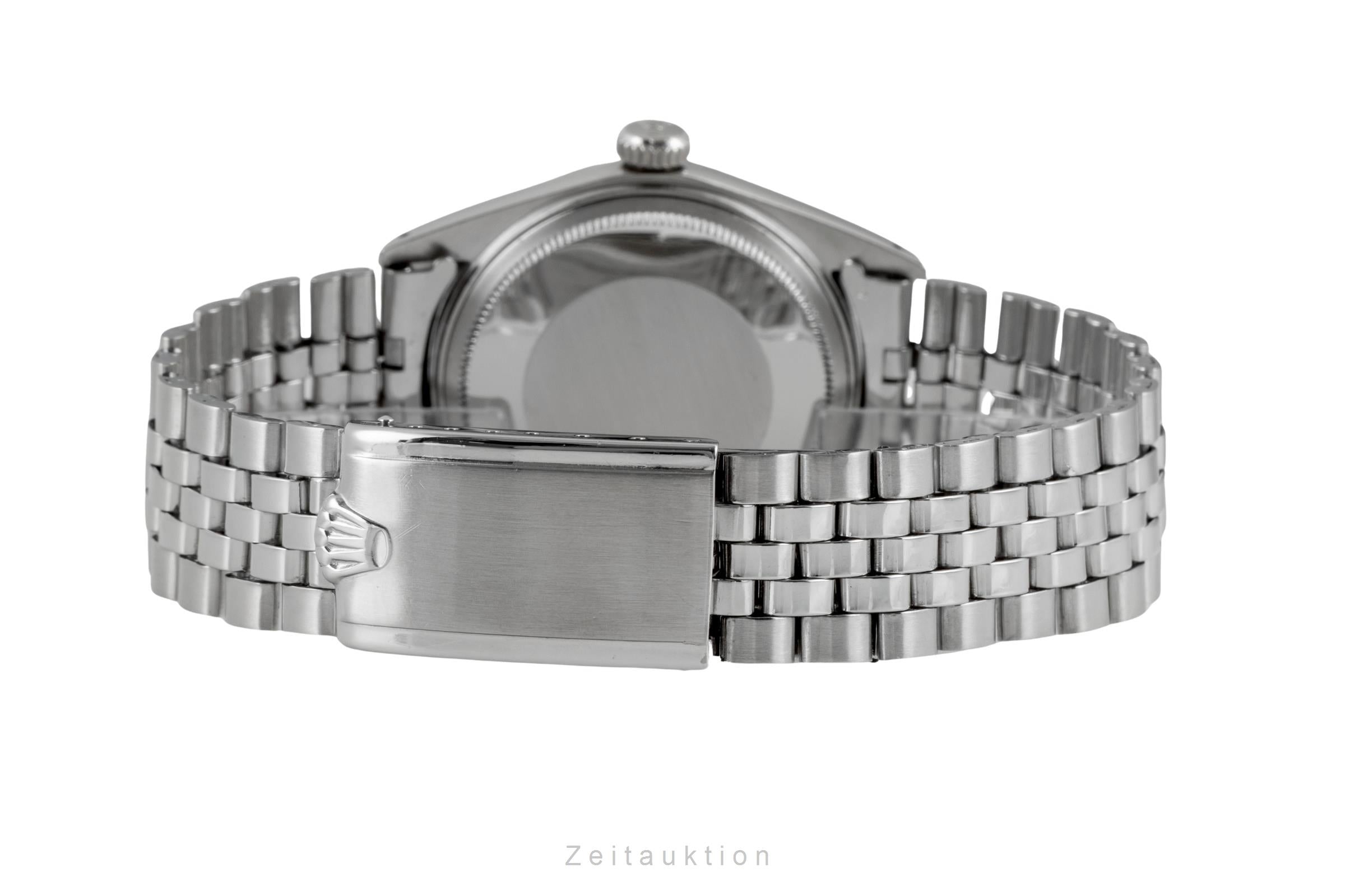 Rolex Datejust acciaio automatismo orologio da uomo 1600 Vintage  [2604777]