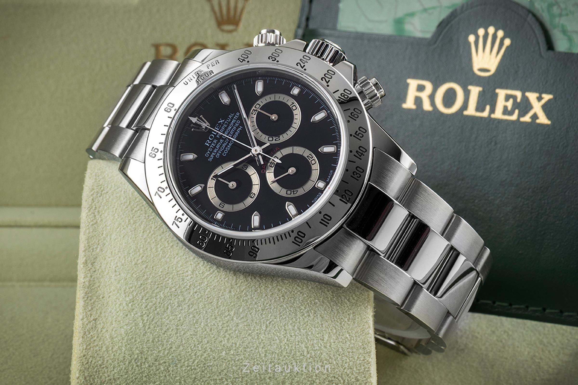 Rolex Daytona acier automatique montre pour hommes 116520  [2604779]