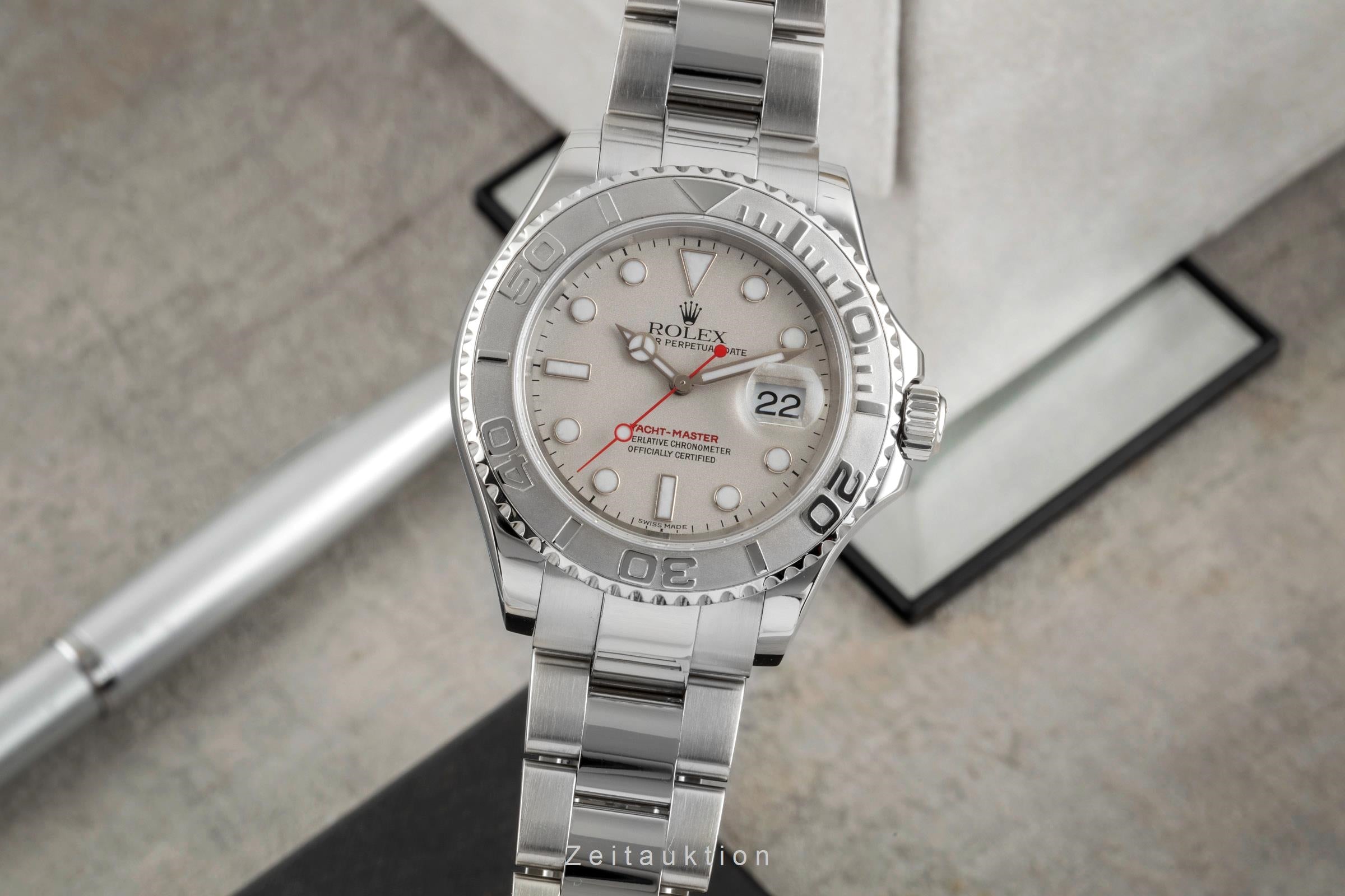 Rolex Yacht-Master steel / platinium automatic men's watch 16622  [2604781]
